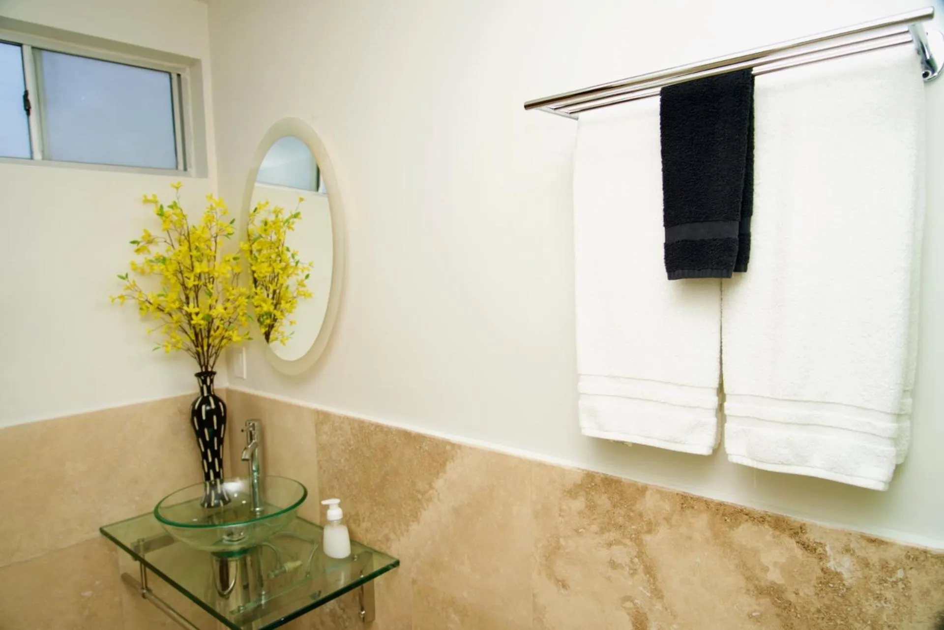 Bathroom in Rio Suites