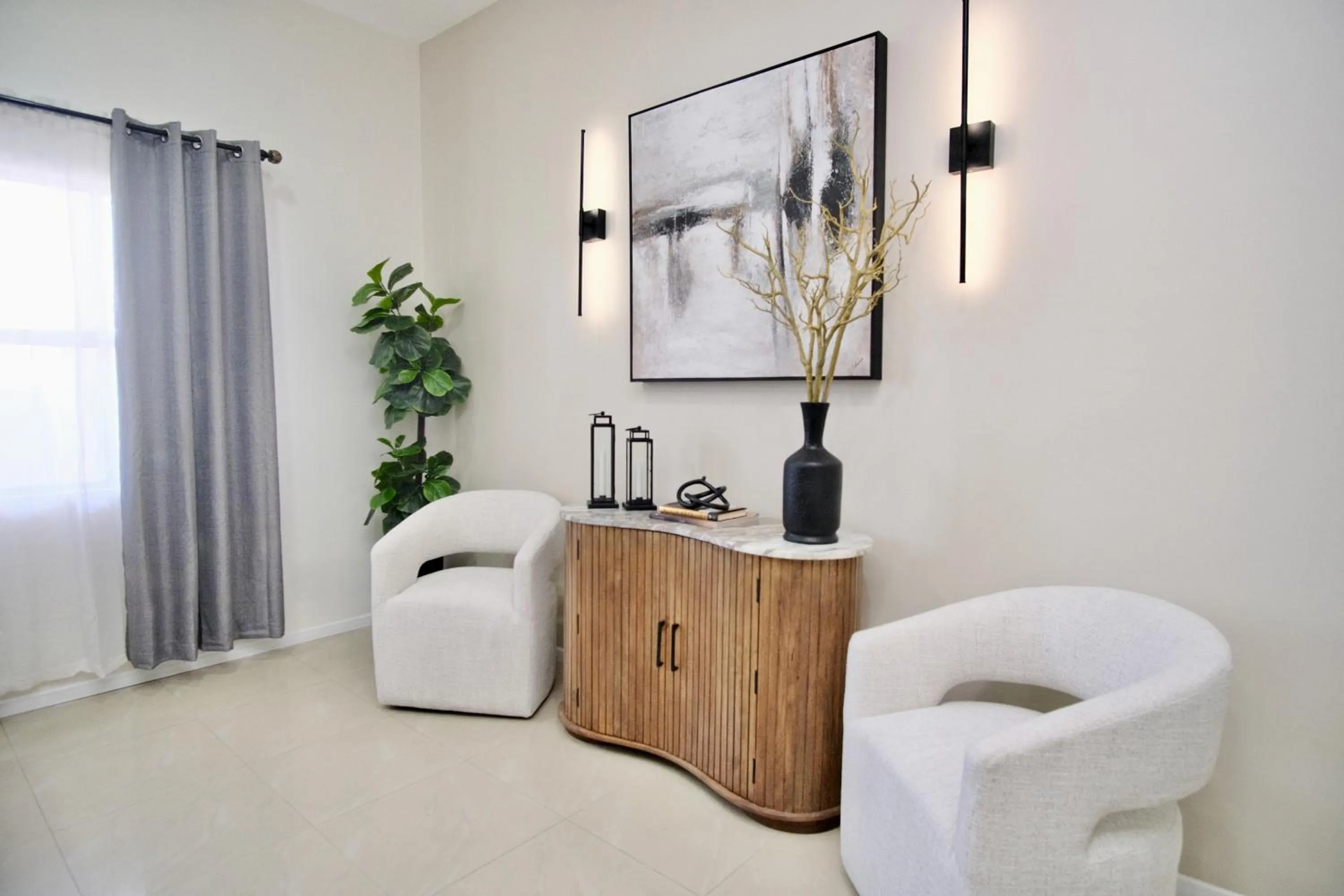 Living room in Rio Suites