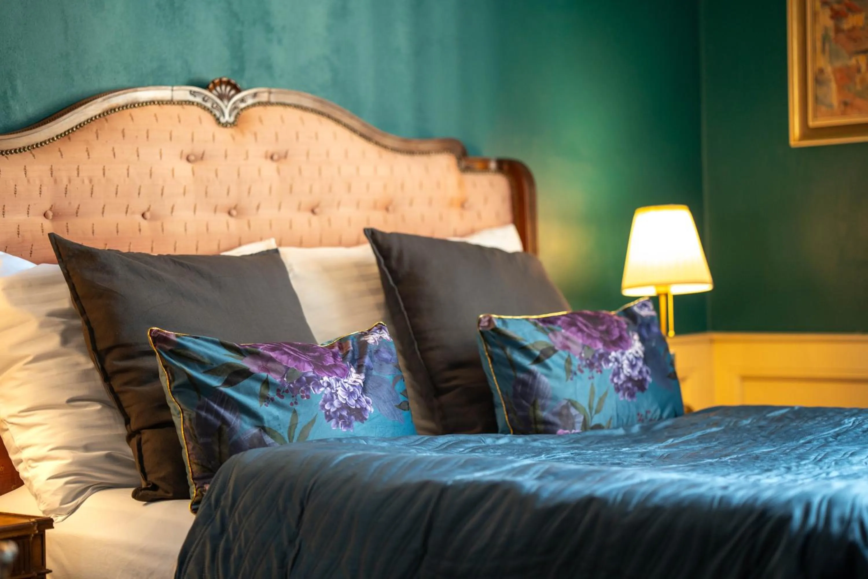 Bed in Hotel Praga 1885 by Wagnerstays