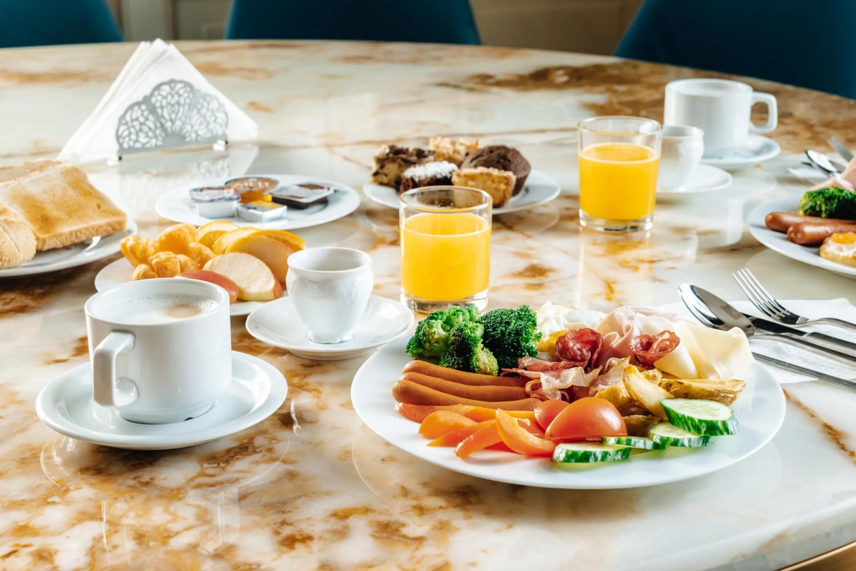 Food in Hotel Praga 1885 by Wagnerstays