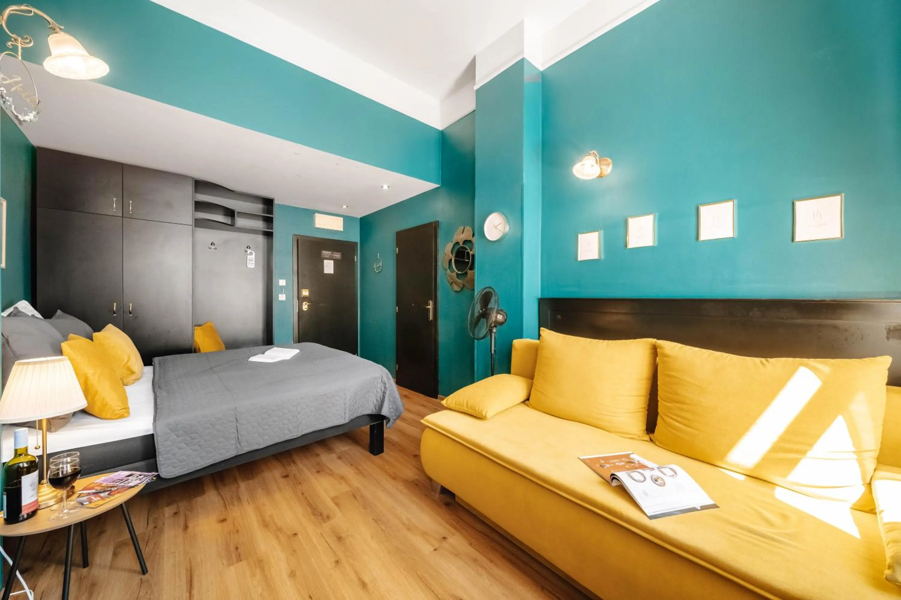 Bed in Hotel Praga 1885 by Wagnerstays