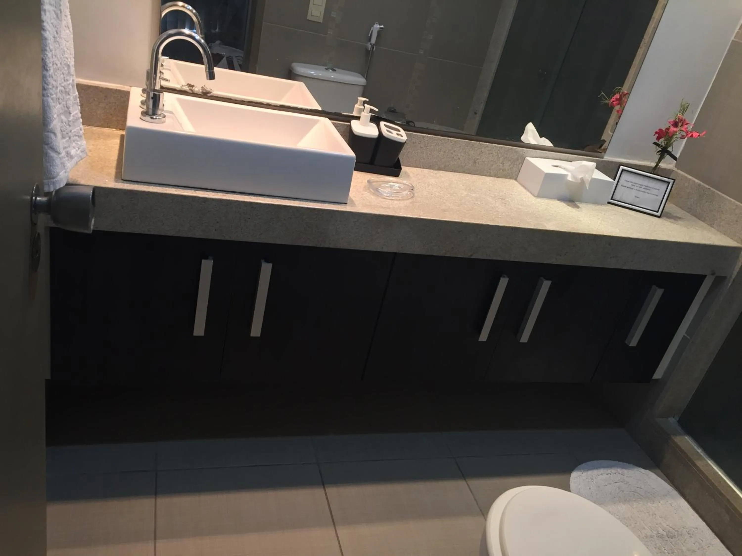 Area and facilities in Apartamento na Praia da Barra