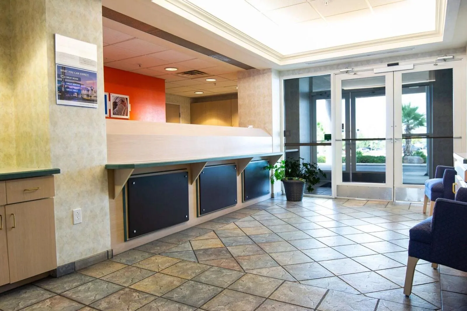 Lobby or reception in Motel 6-Las Cruces, NM - Telshor