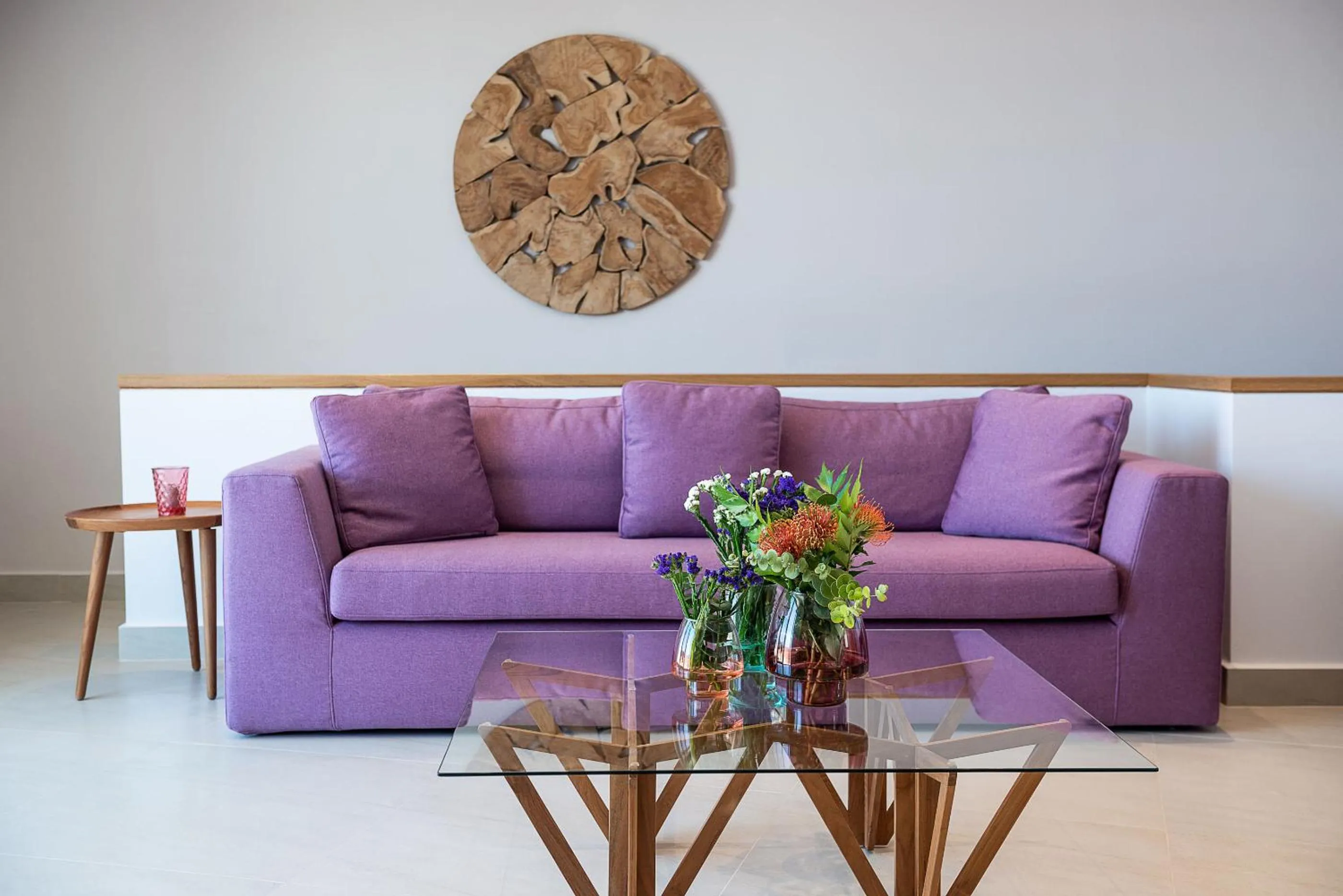 Living room in Avra Apartments Venetian Harbour