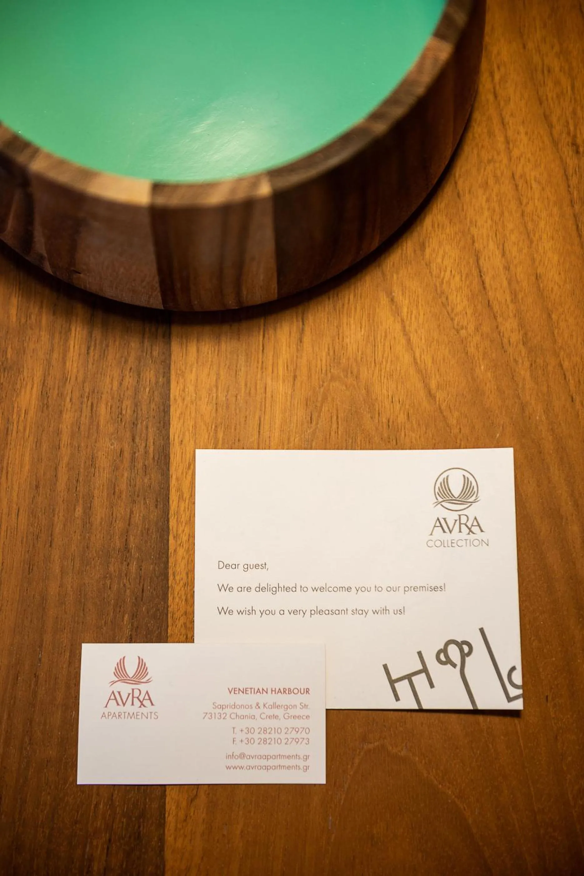 Logo/Certificate/Sign in Avra Apartments Venetian Harbour