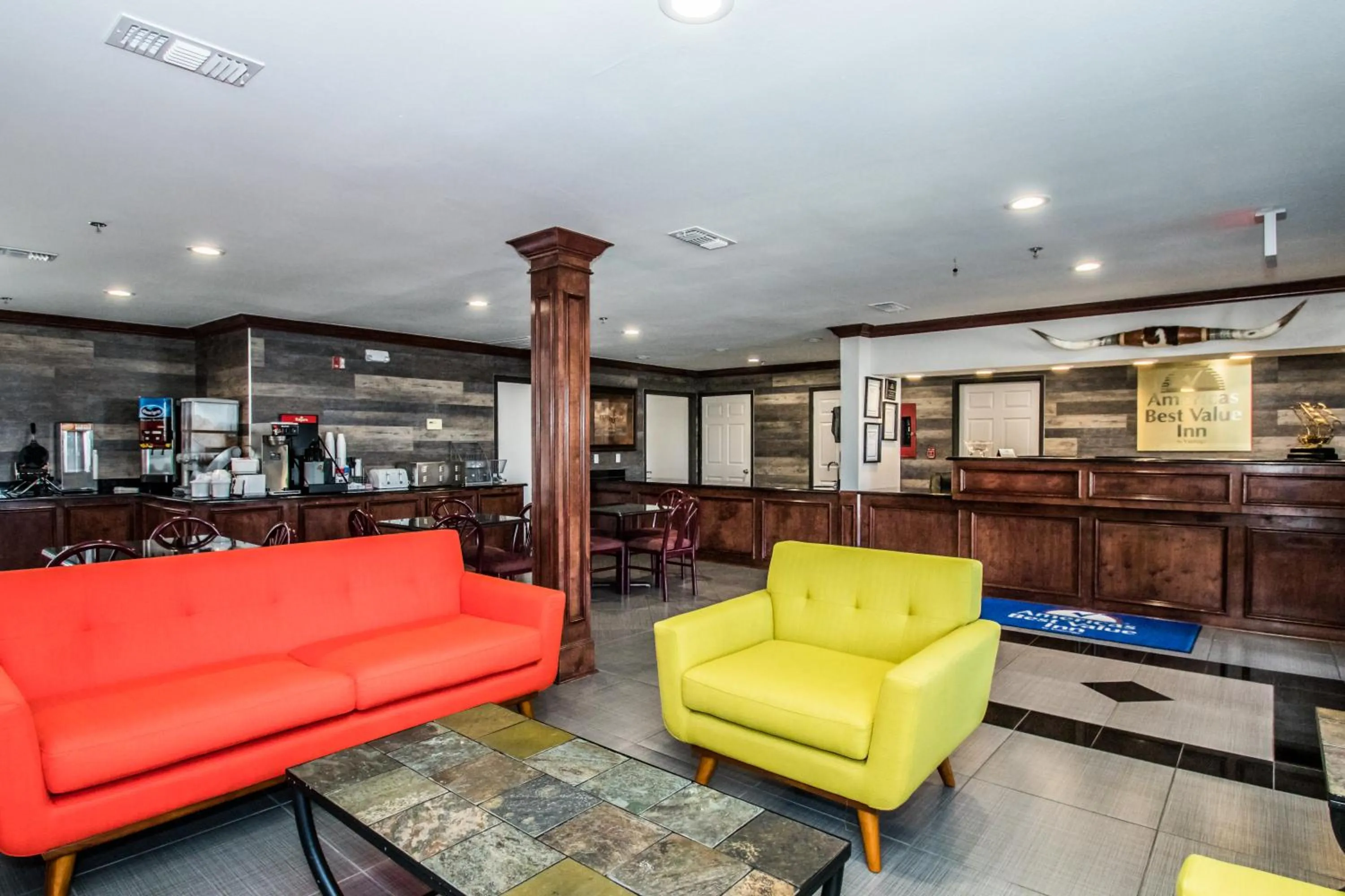 Lobby or reception in Americas Best Value Inn Fort Worth