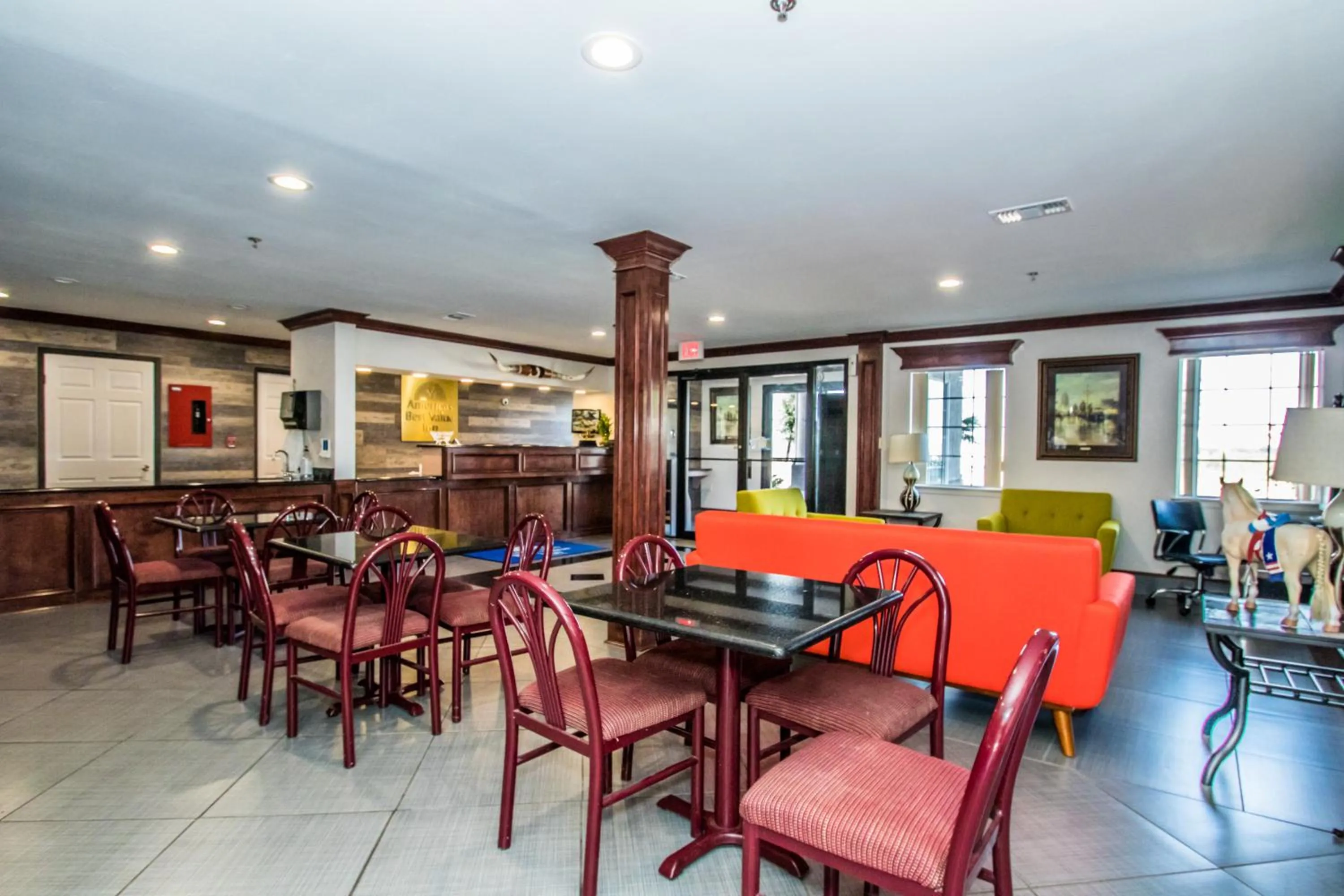 Lobby or reception in Americas Best Value Inn Fort Worth