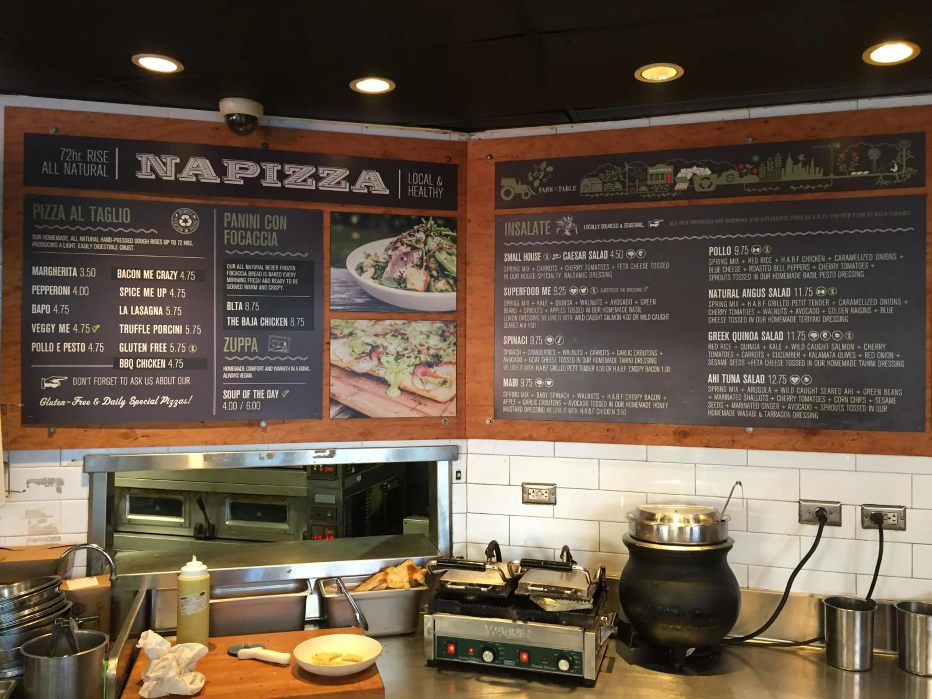 Restaurant/places to eat in La Pensione Hotel