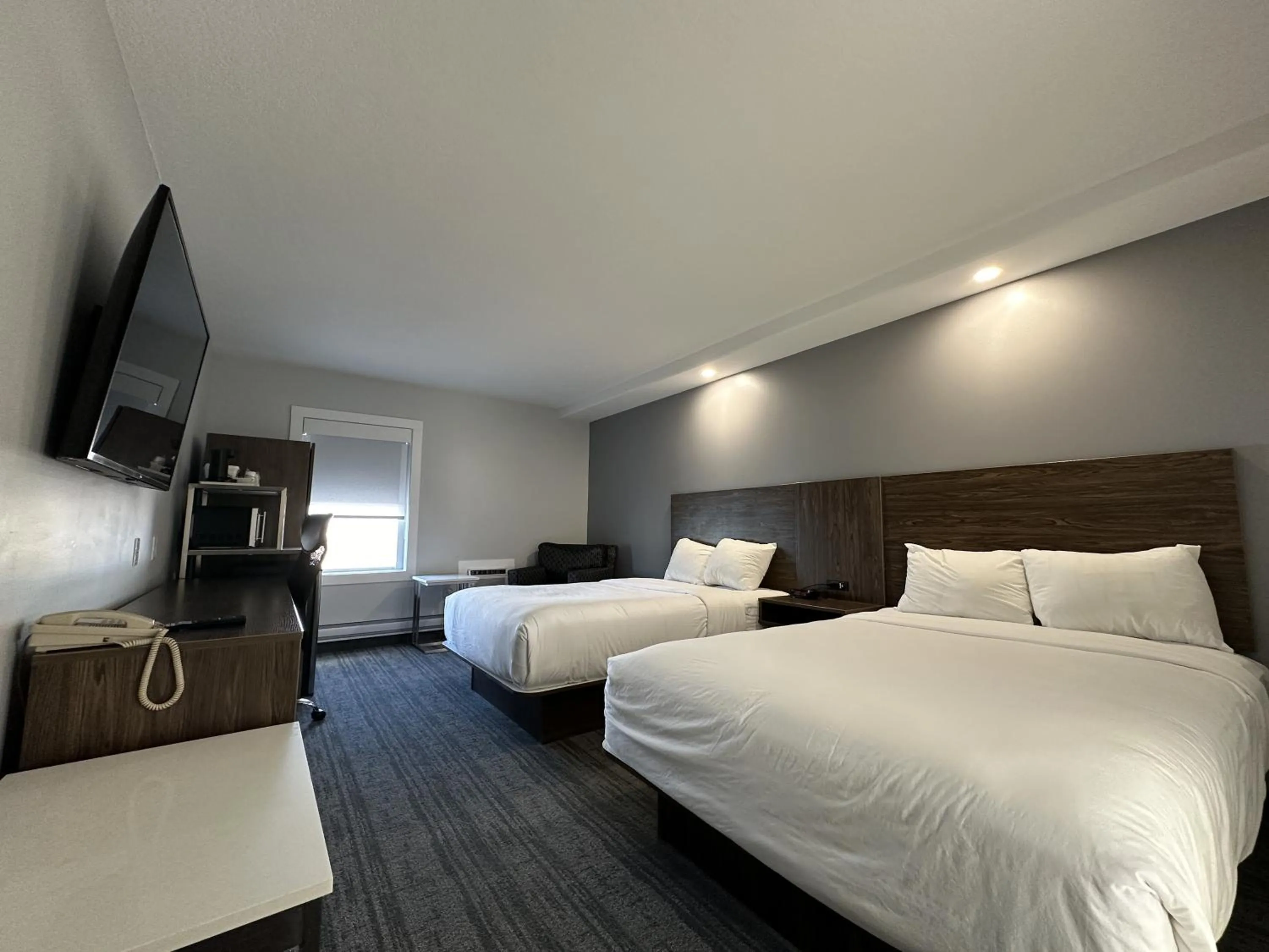 Bed in Travelodge by Wyndham Regina