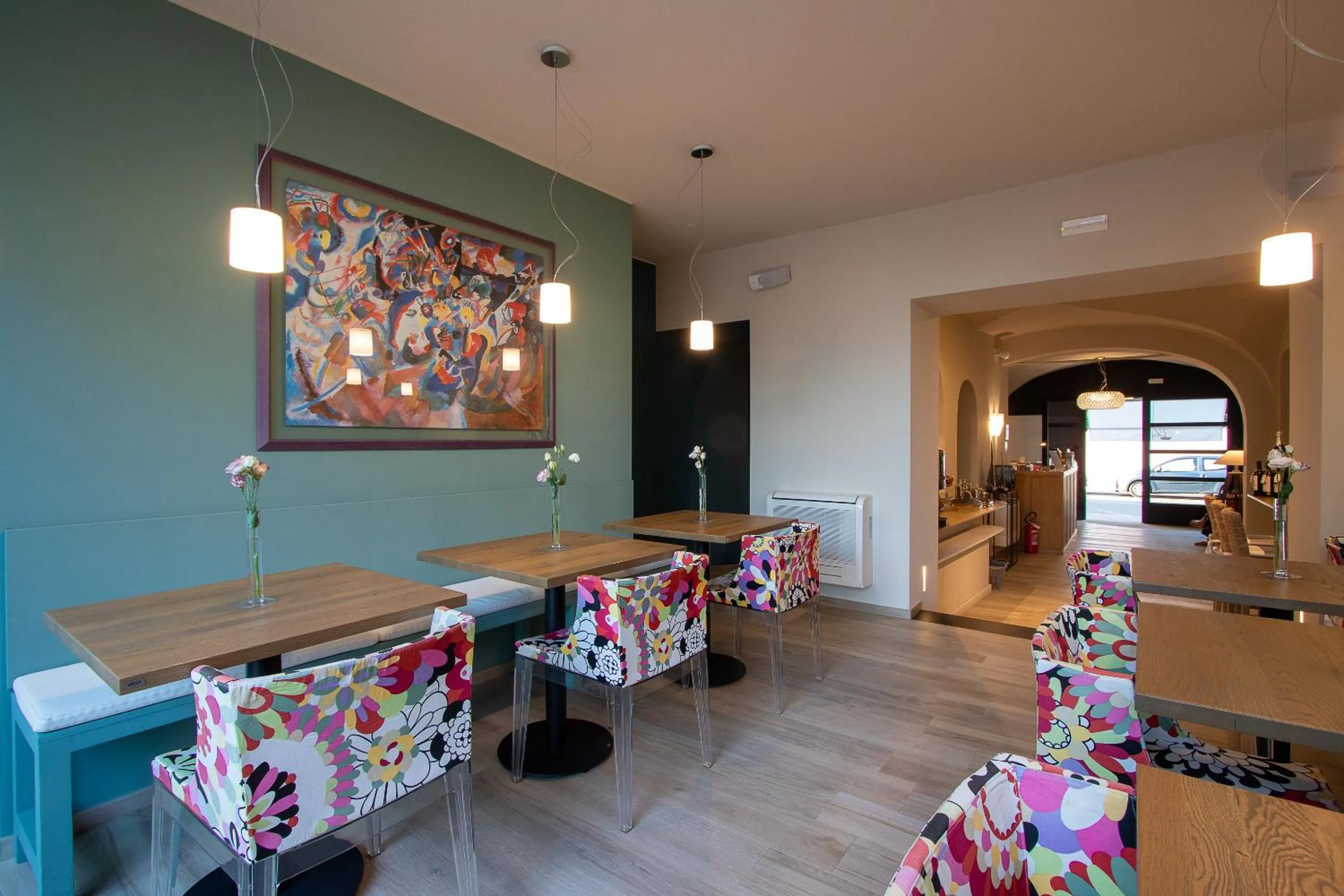 Facade/entrance in Blu Hotel