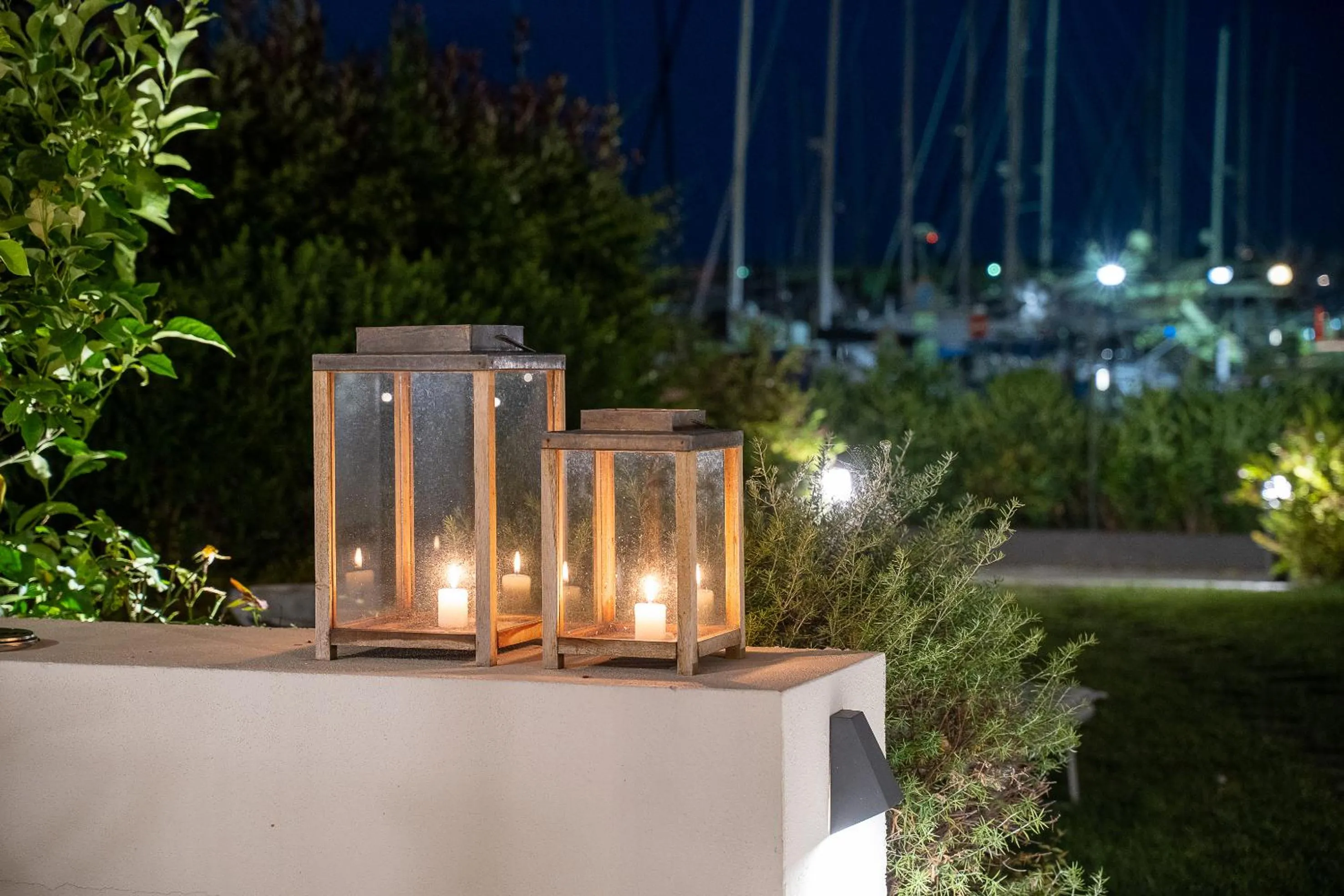 Decorative detail in Blu Hotel