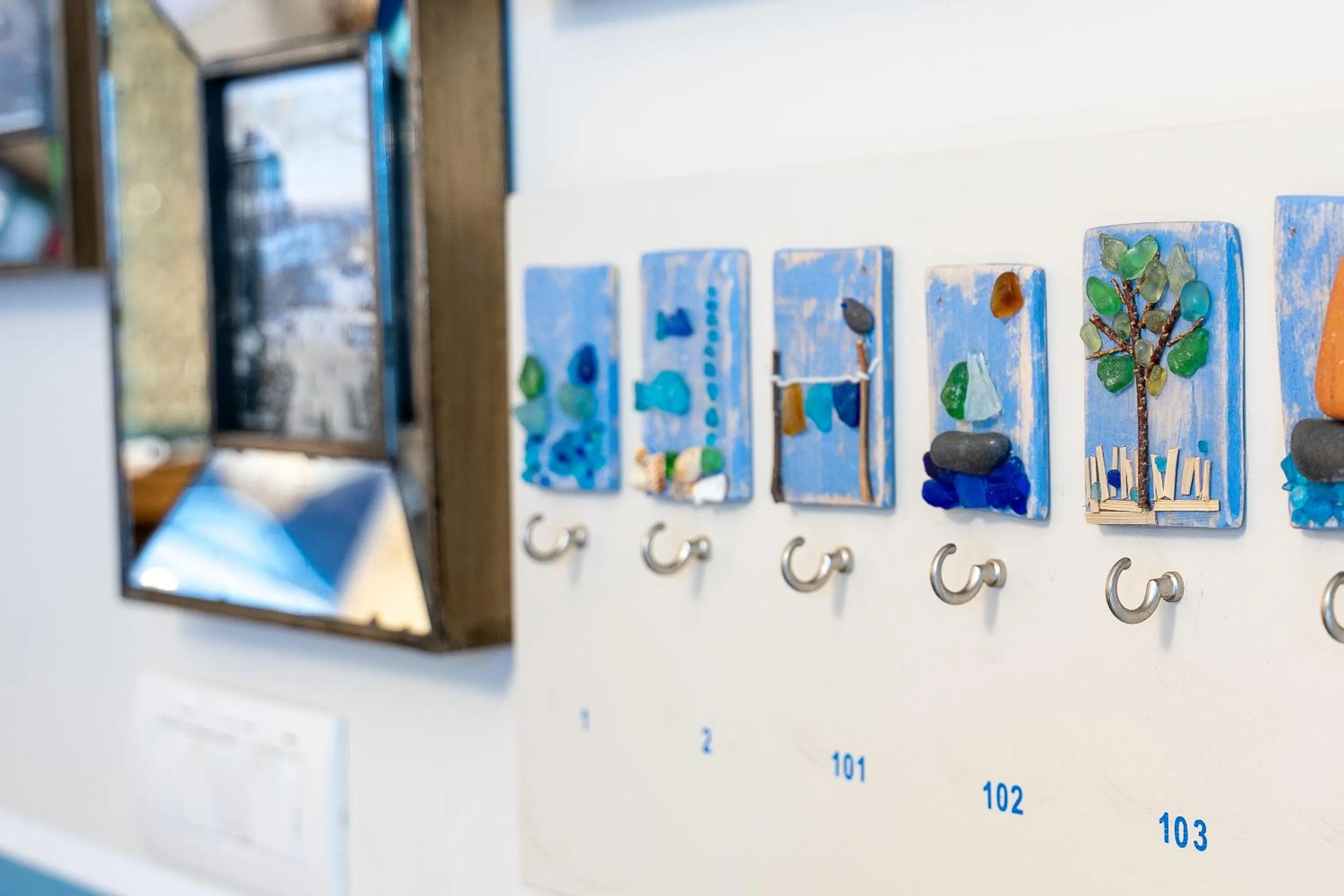 Lobby or reception in Blu Hotel