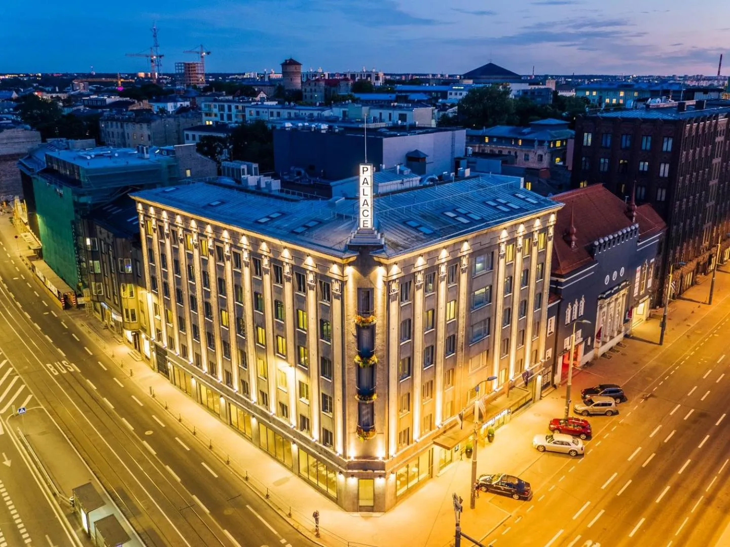 Property building in Palace Hotel Tallinn, a member of Radisson Individuals