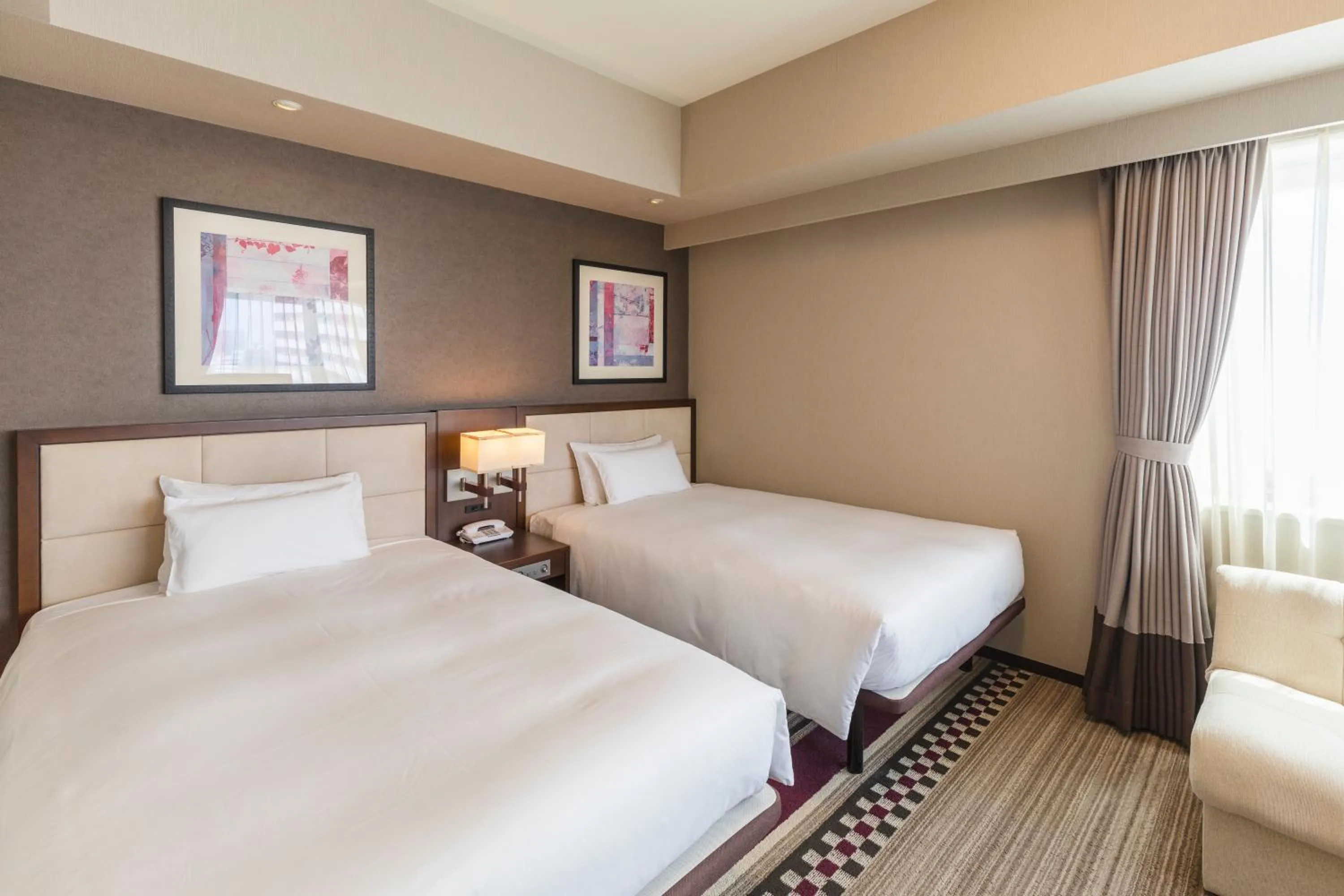 Bed in Hotel Sunroute Plaza Shinjuku