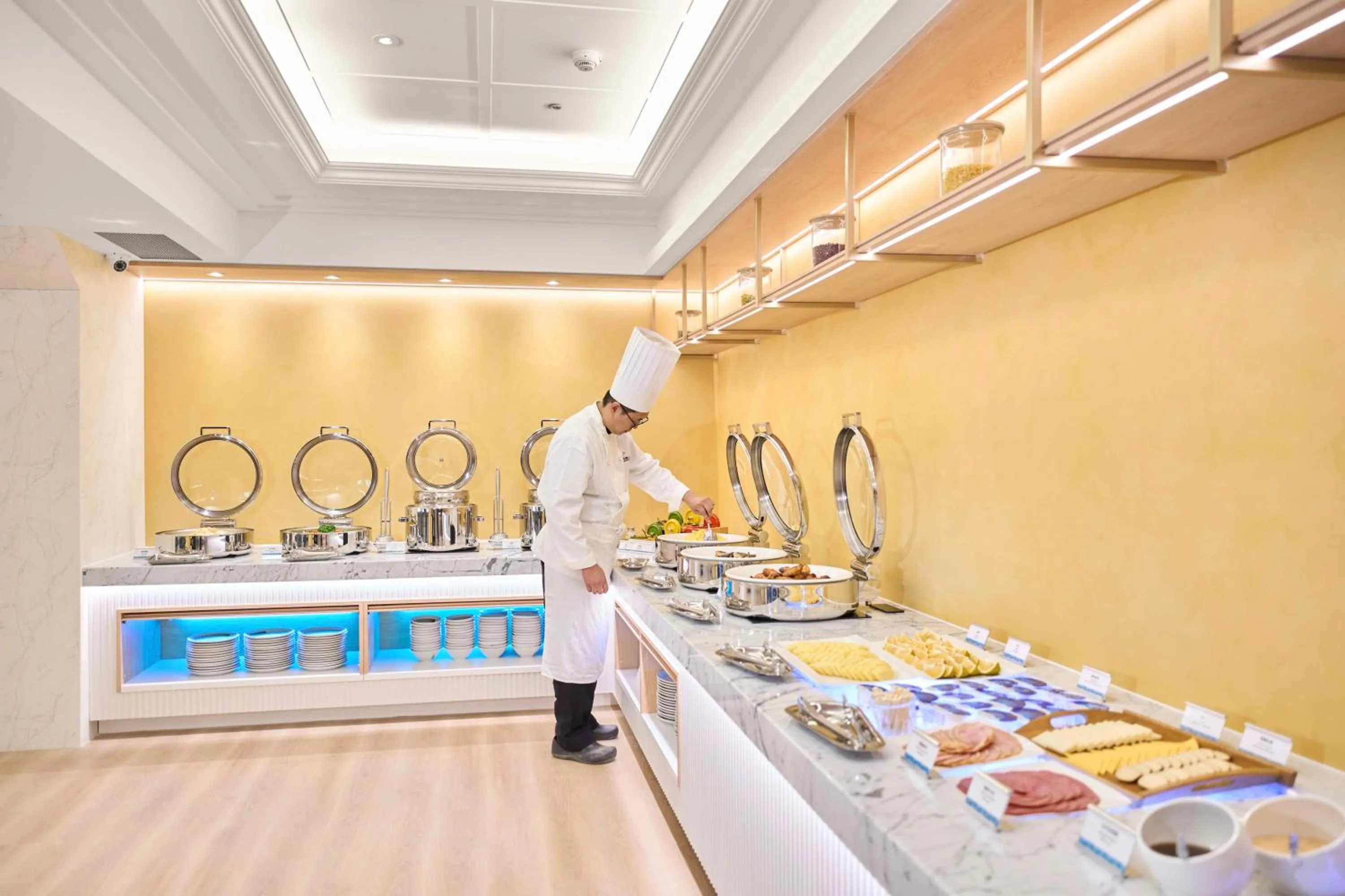 Breakfast in Fullon Poshtel Jhongli