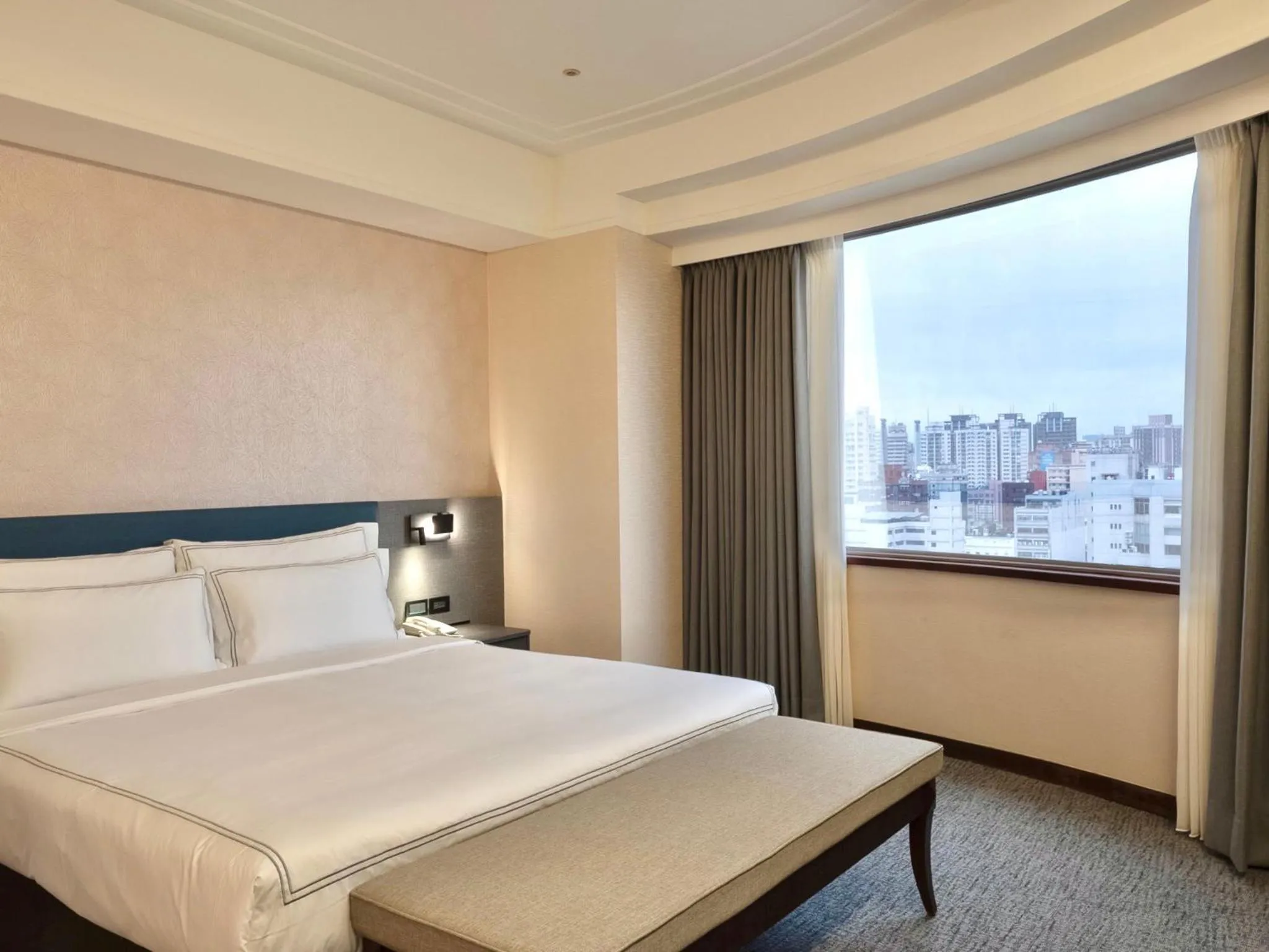 Bed in Fullon Poshtel Jhongli