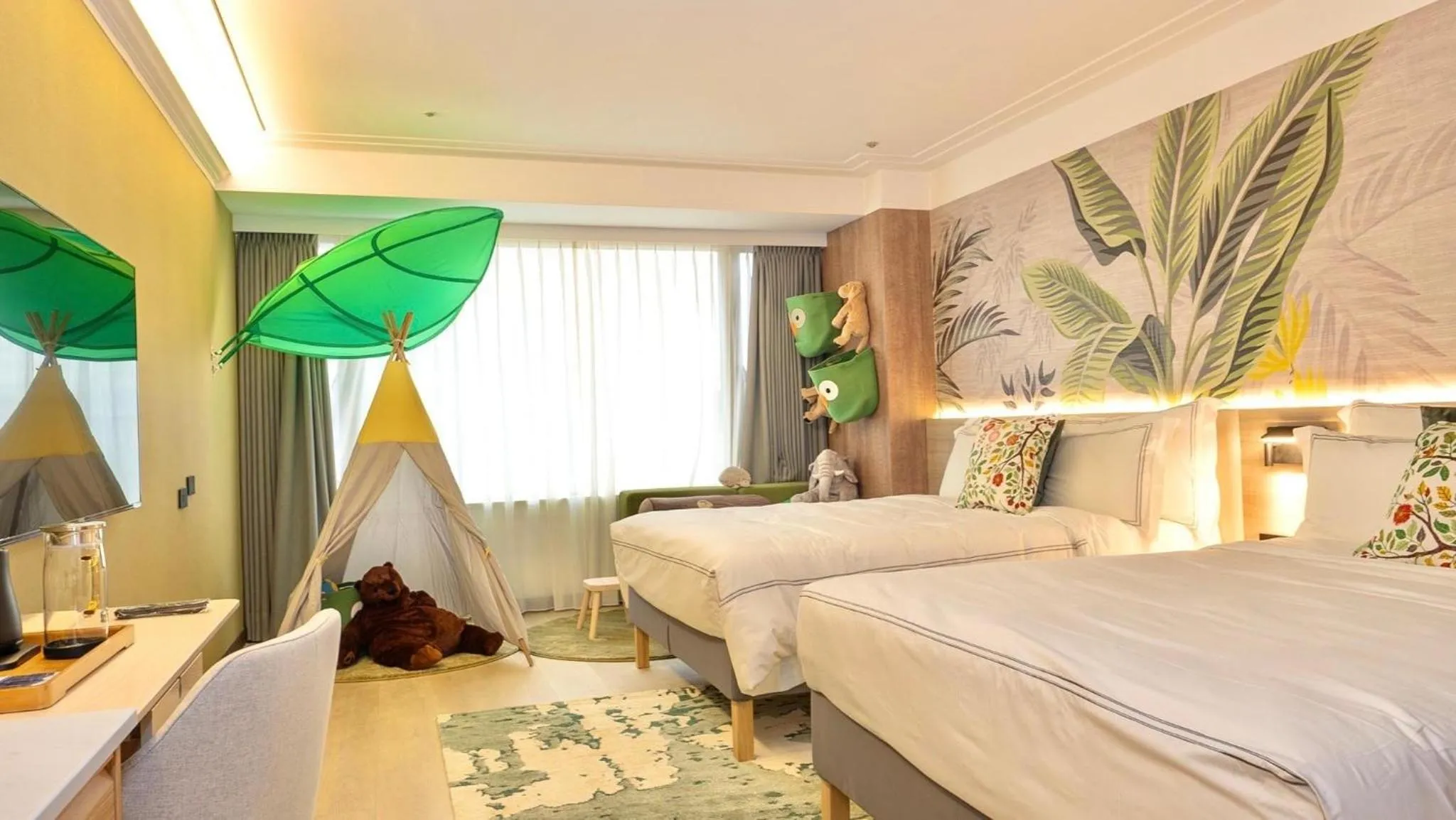 Bed in Fullon Poshtel Jhongli