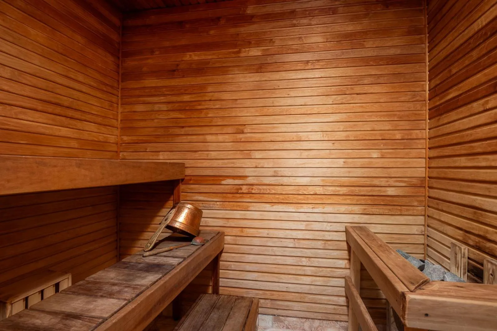 Sauna in Hotel Tammsaare Full Automated Hotel