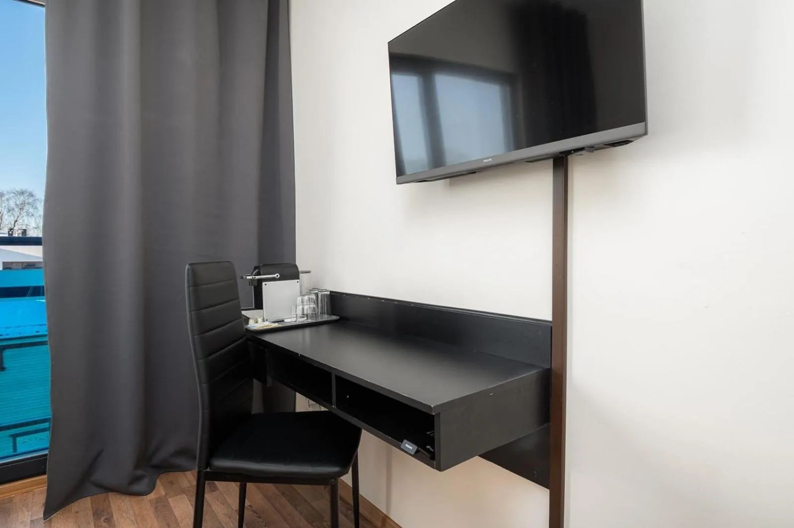 TV and multimedia in Hotel Tammsaare Full Automated Hotel