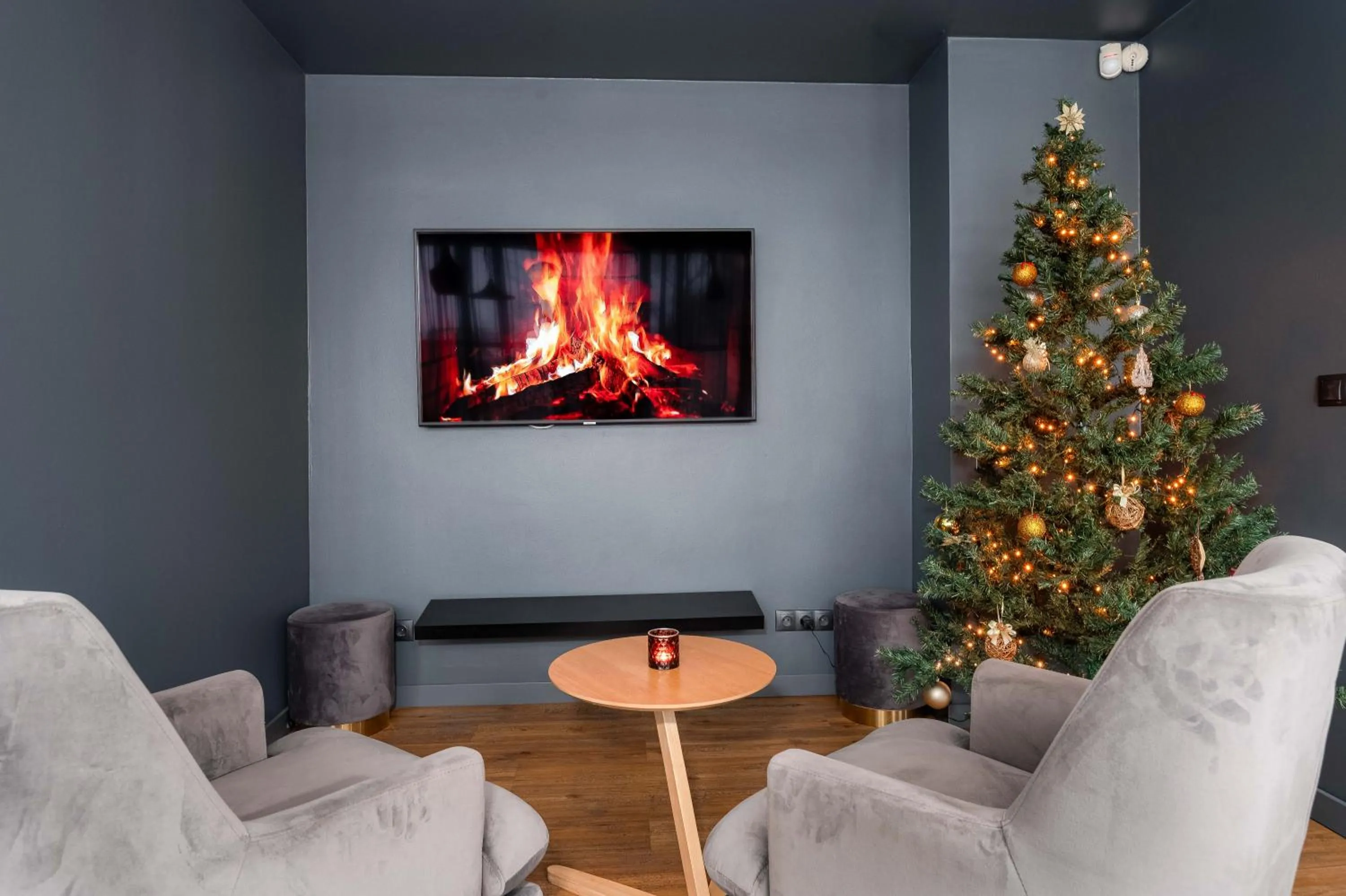 Lobby or reception in Hotel Tammsaare Full Automated Hotel