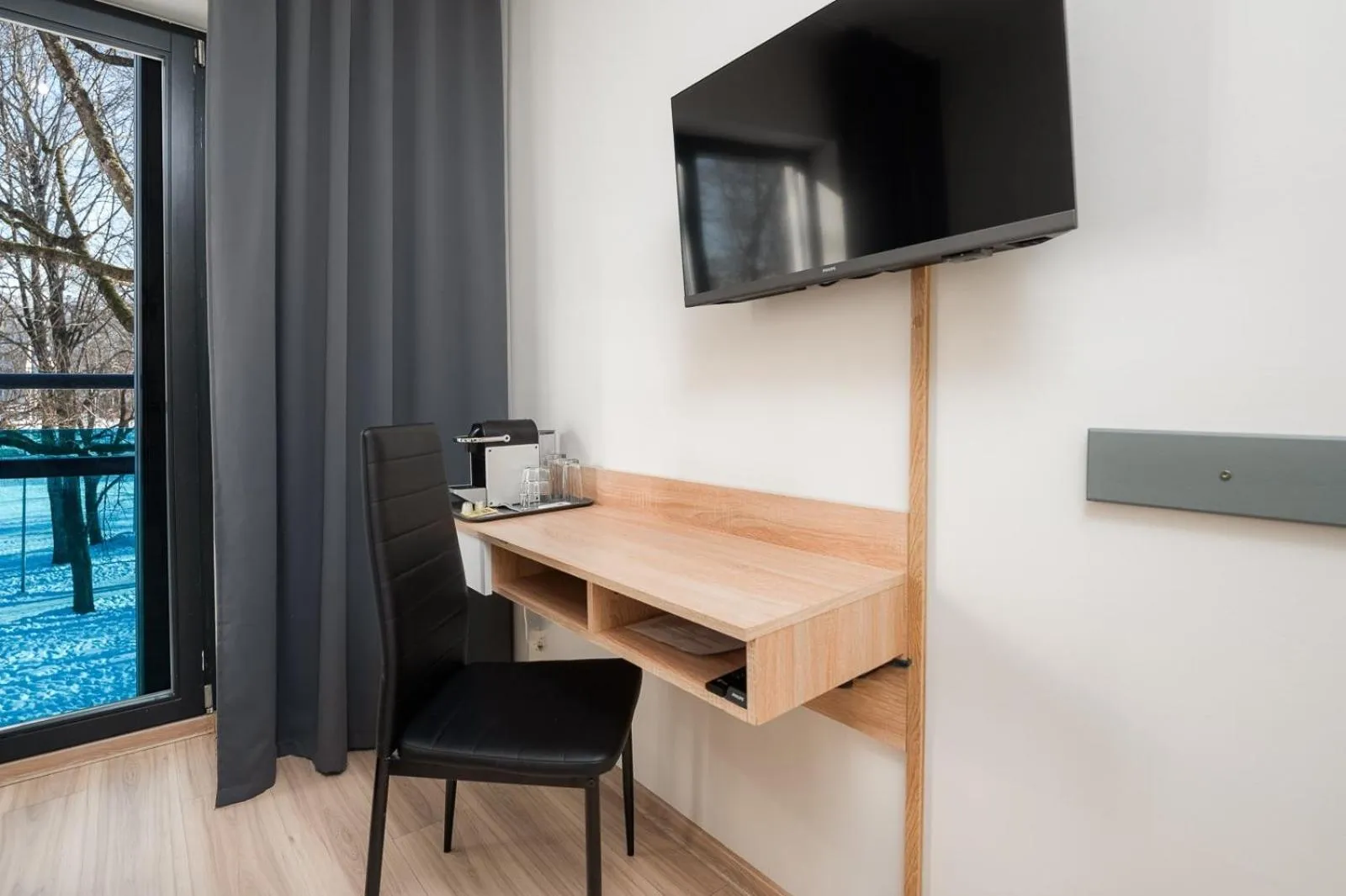 TV and multimedia in Hotel Tammsaare Full Automated Hotel