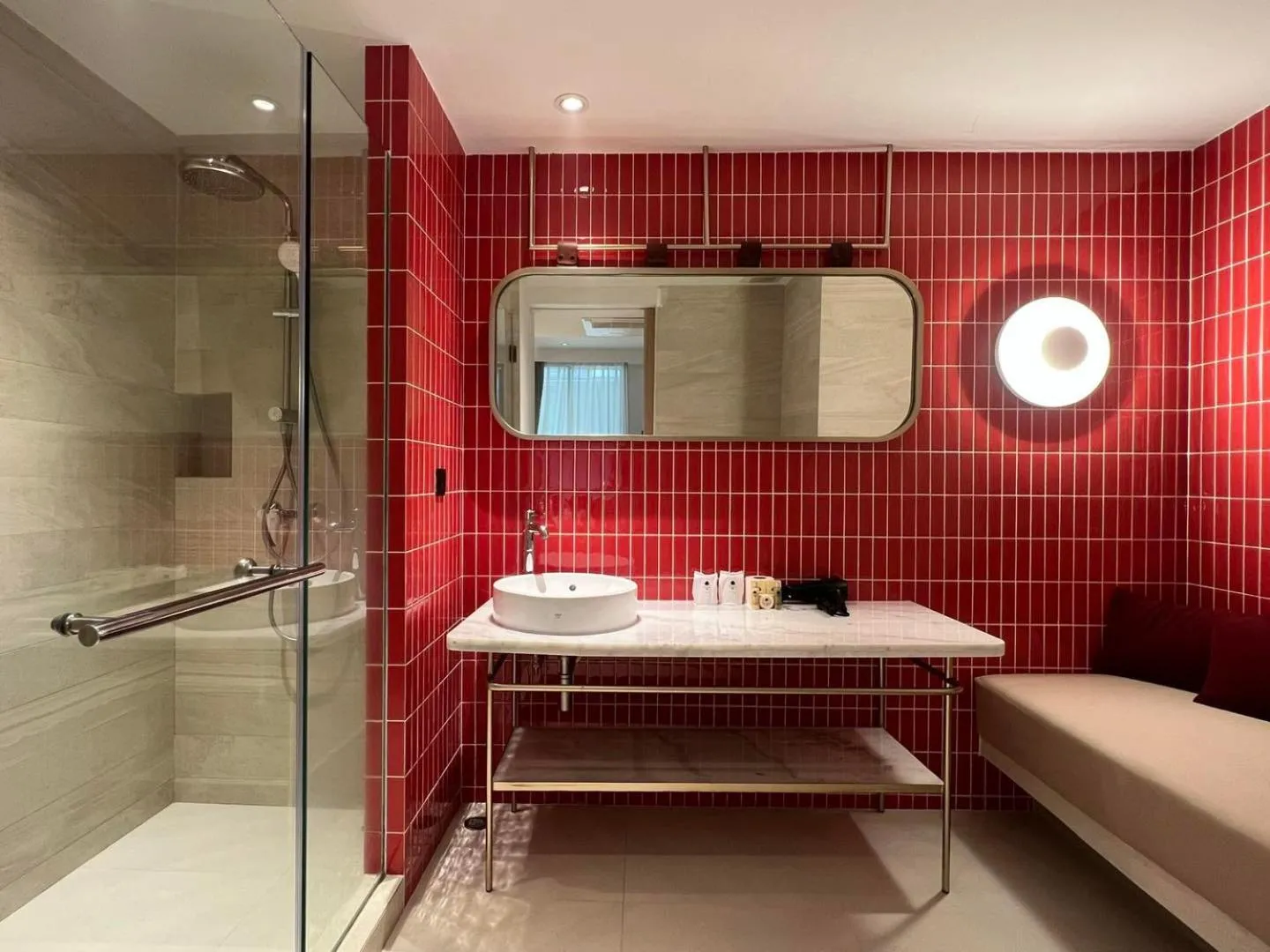 Shower in Banlansuan Resort SHA Plus