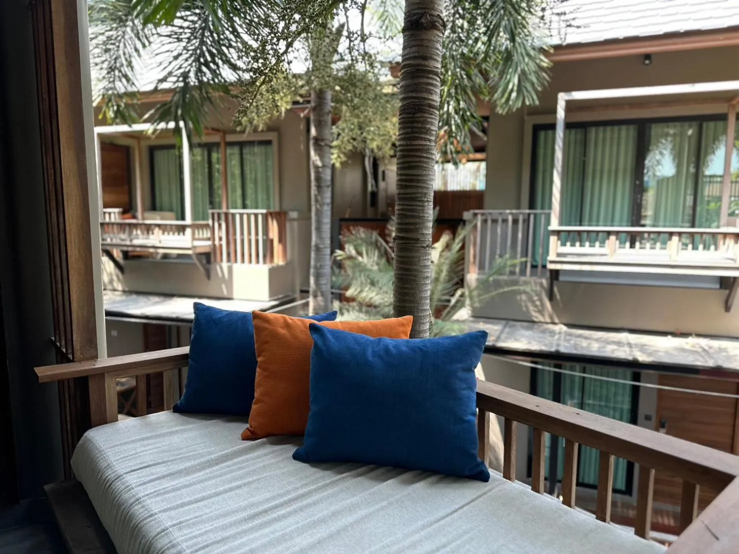 Balcony/Terrace in Banlansuan Resort SHA Plus