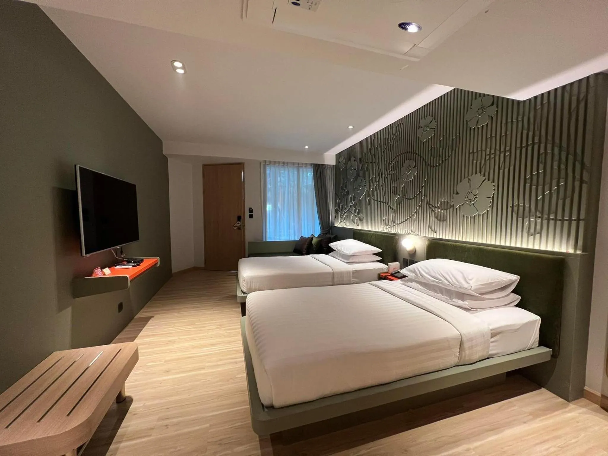 Bed in Banlansuan Resort SHA Plus