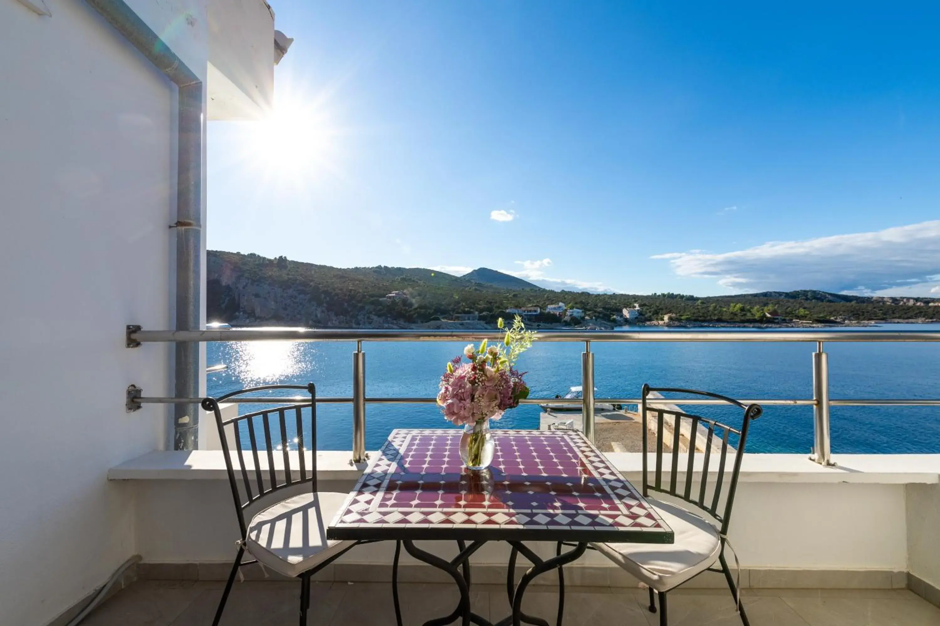 Double Room with Balcony with Sea View - single occupancy in Hotel Timun Double Room with Balcony with Sea View - single occupancy in Hotel Timun