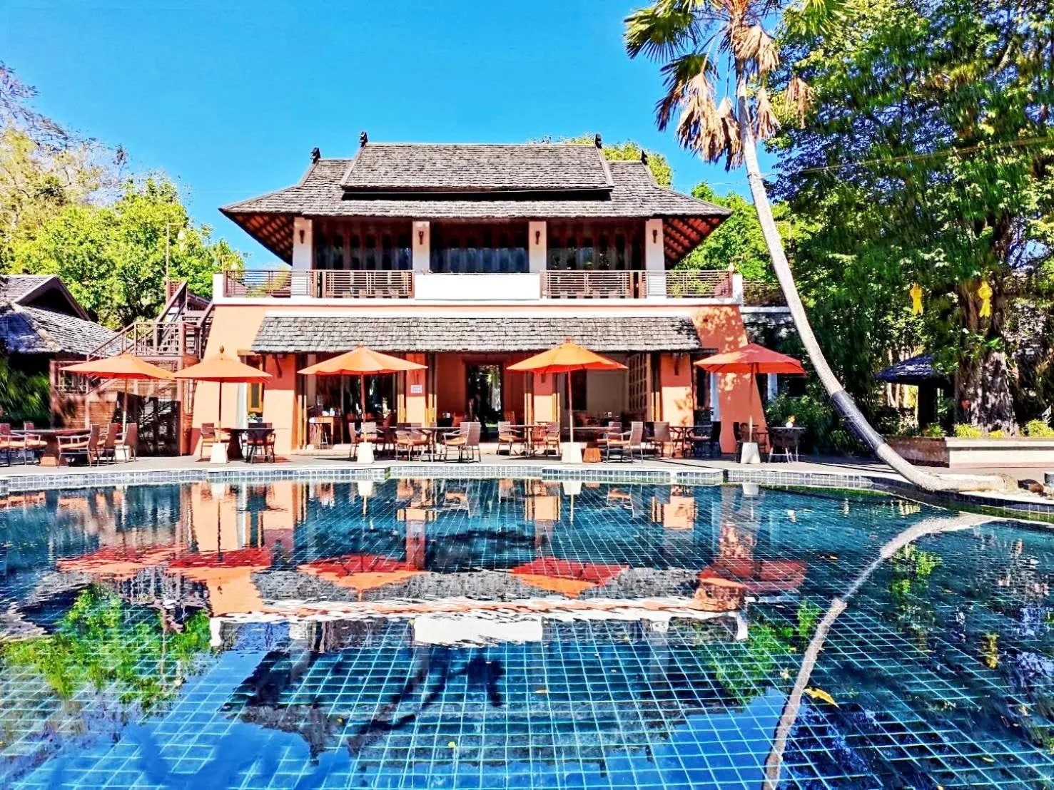 Swimming pool in Sibsan Resort & Spa Maetaeng Chiang Mai