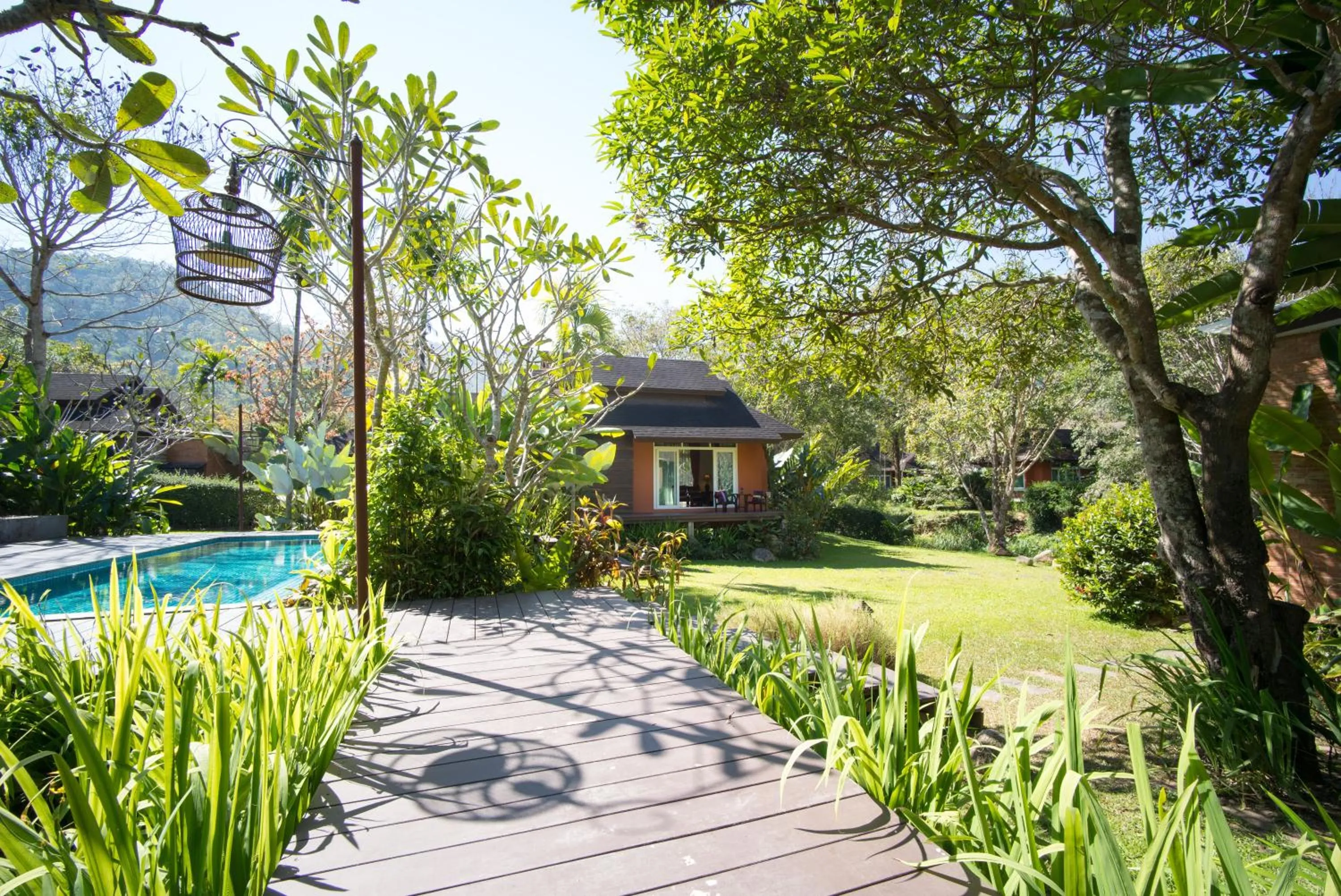 Property building in Sibsan Resort & Spa Maetaeng Chiang Mai