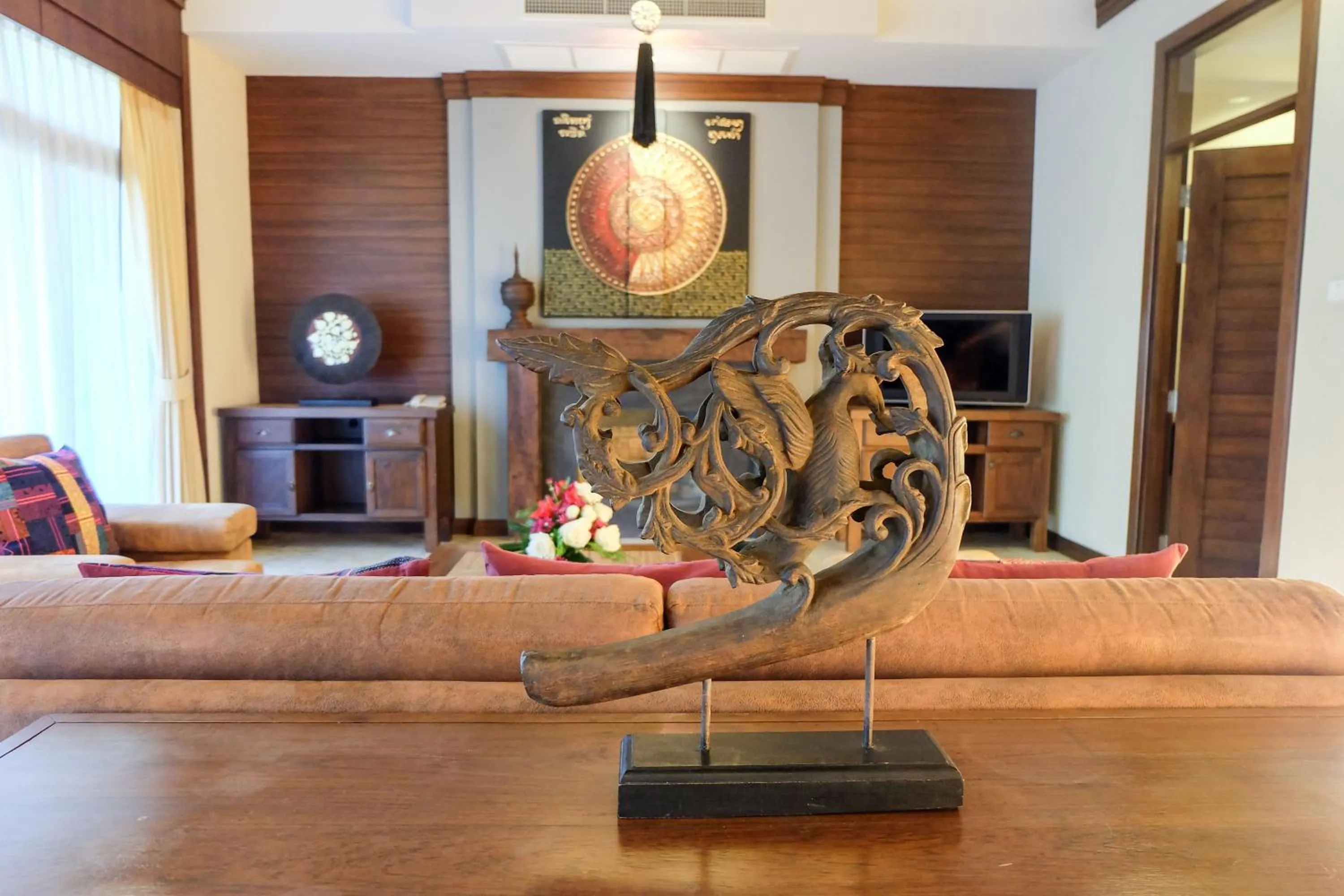 TV and multimedia in Sibsan Resort & Spa Maetaeng Chiang Mai