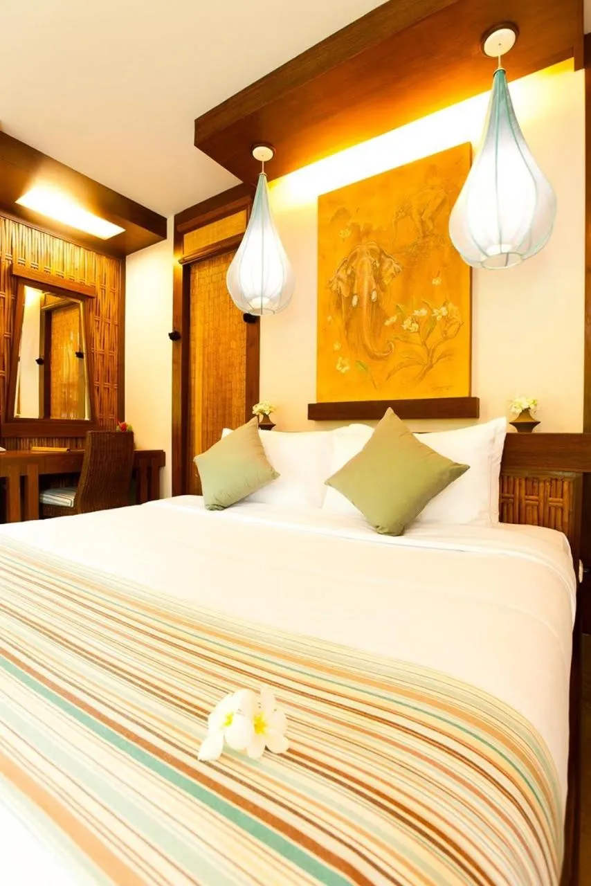 Bed in Sibsan Resort & Spa Maetaeng Chiang Mai
