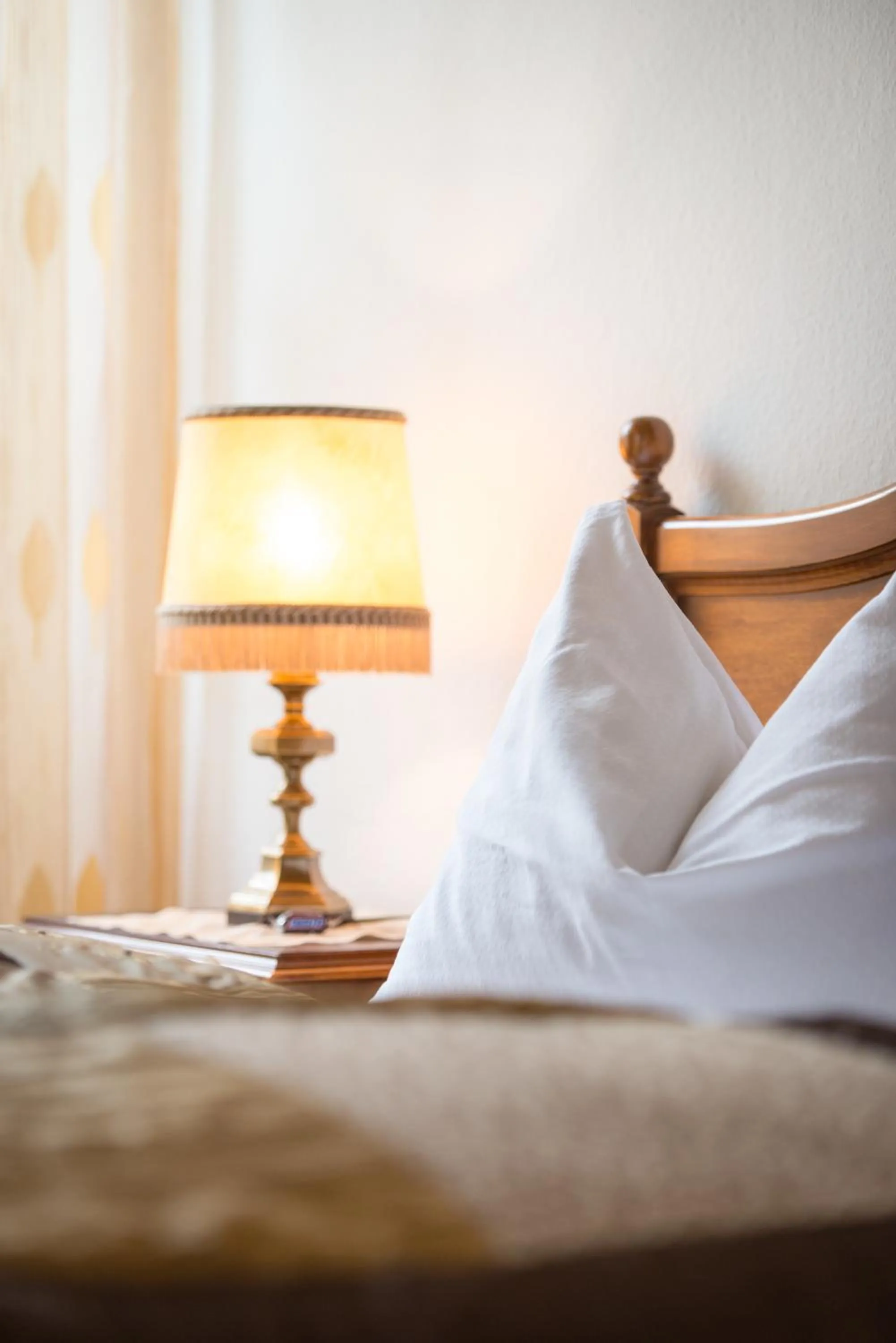 Decorative detail, Bed in Schlosshotel Mitterhart