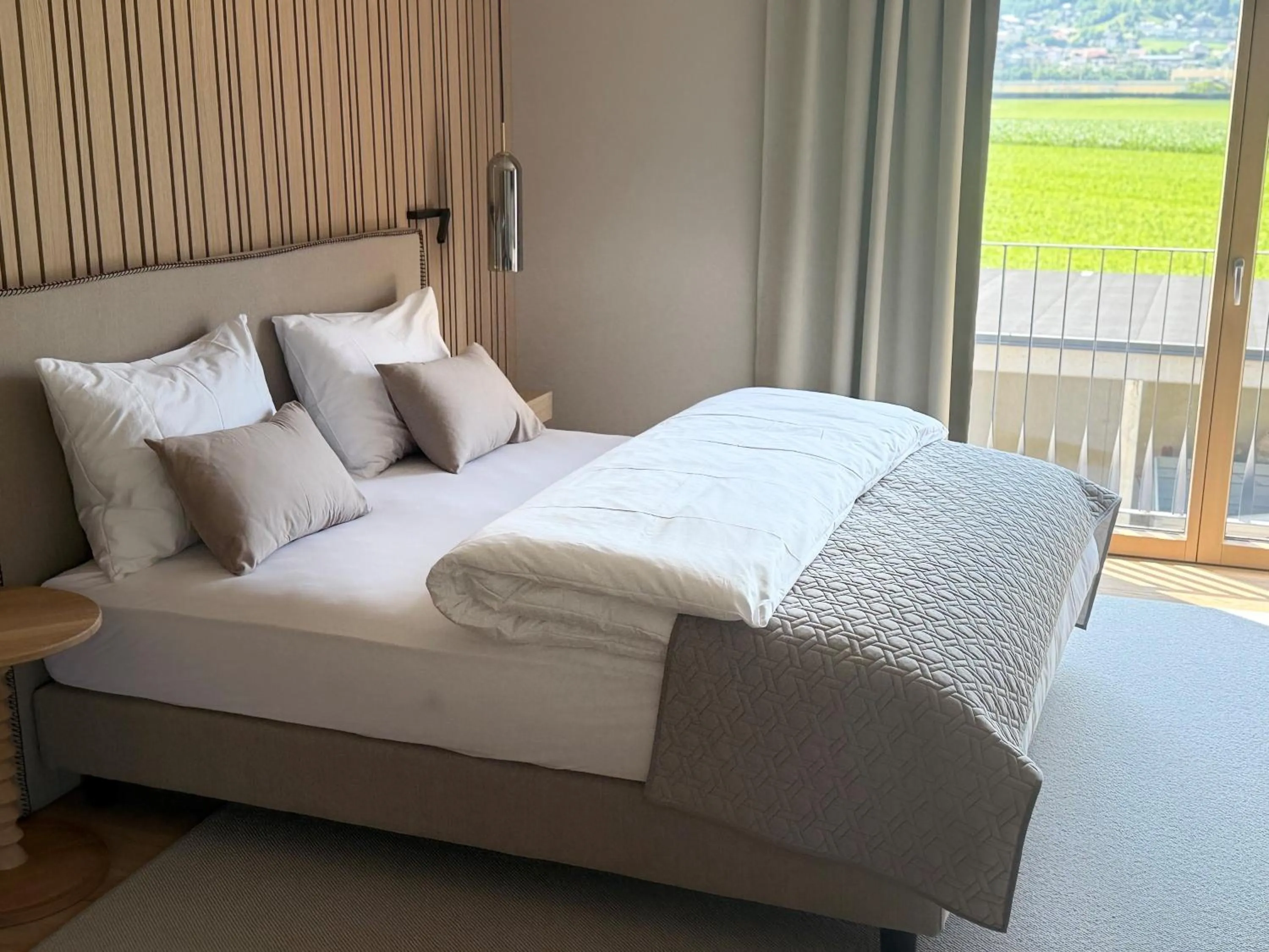 Bed in Schlosshotel Mitterhart