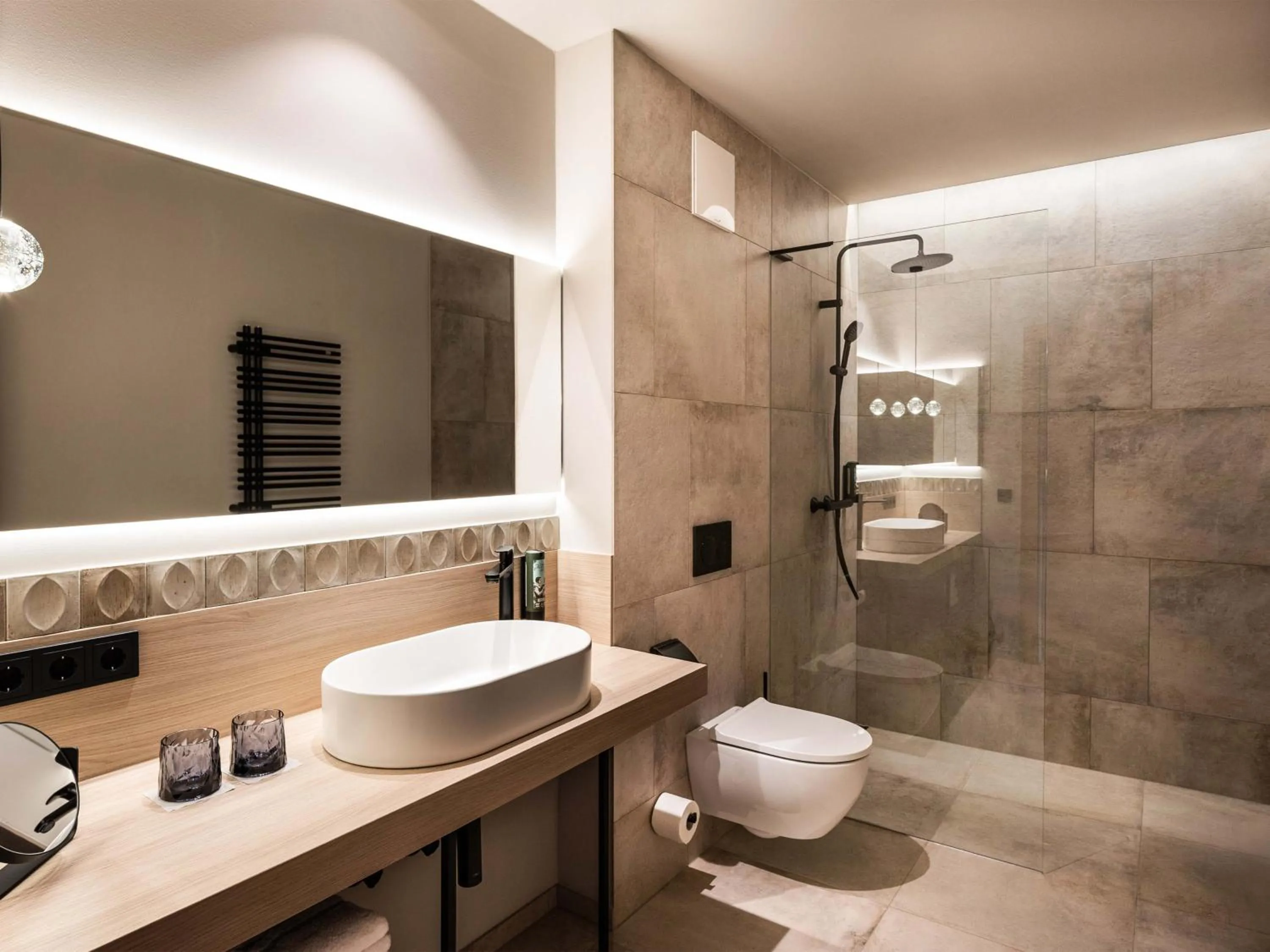 Bathroom in Schlosshotel Mitterhart