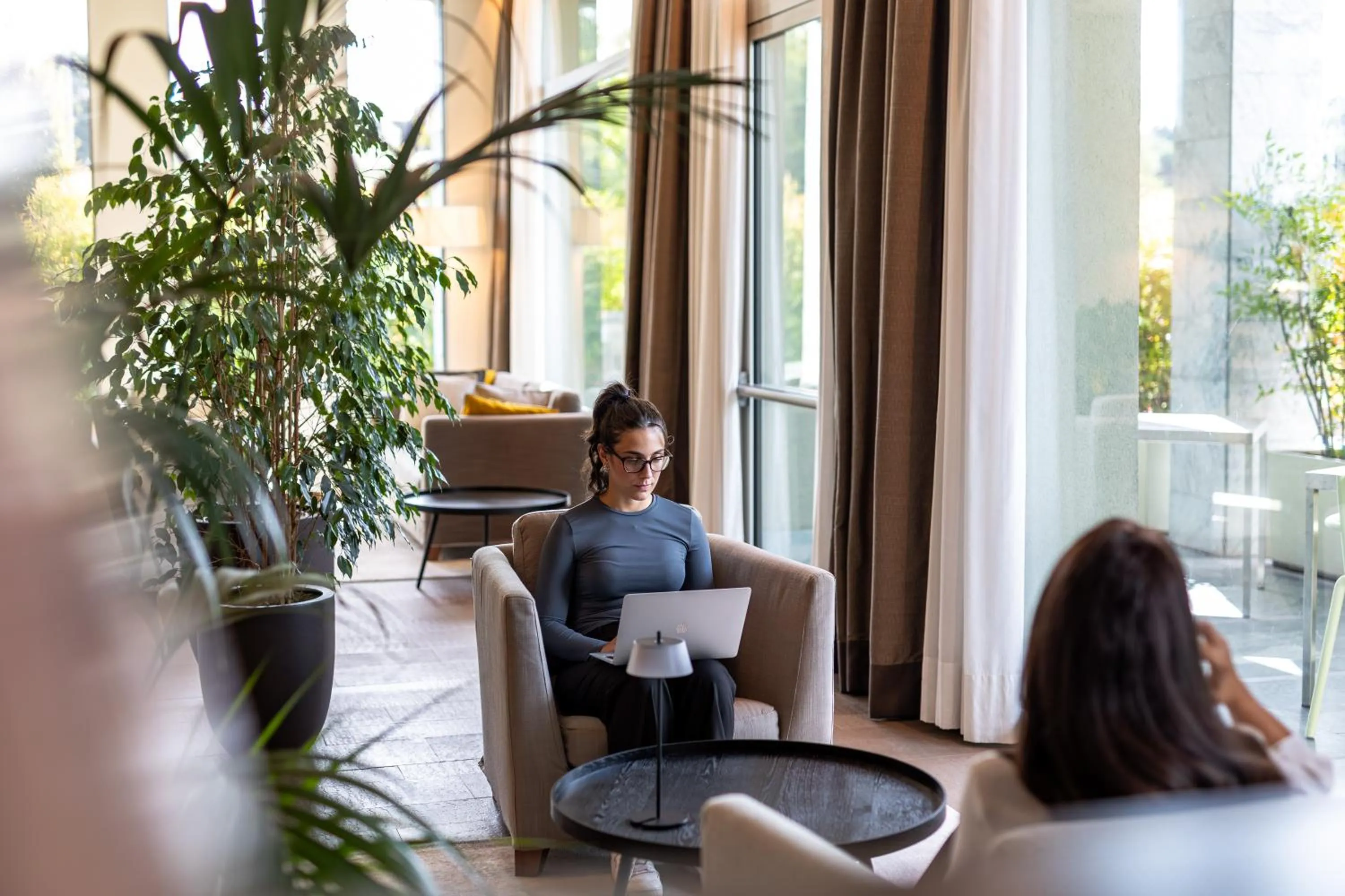 Lobby or reception in HSM Hotel San Martino