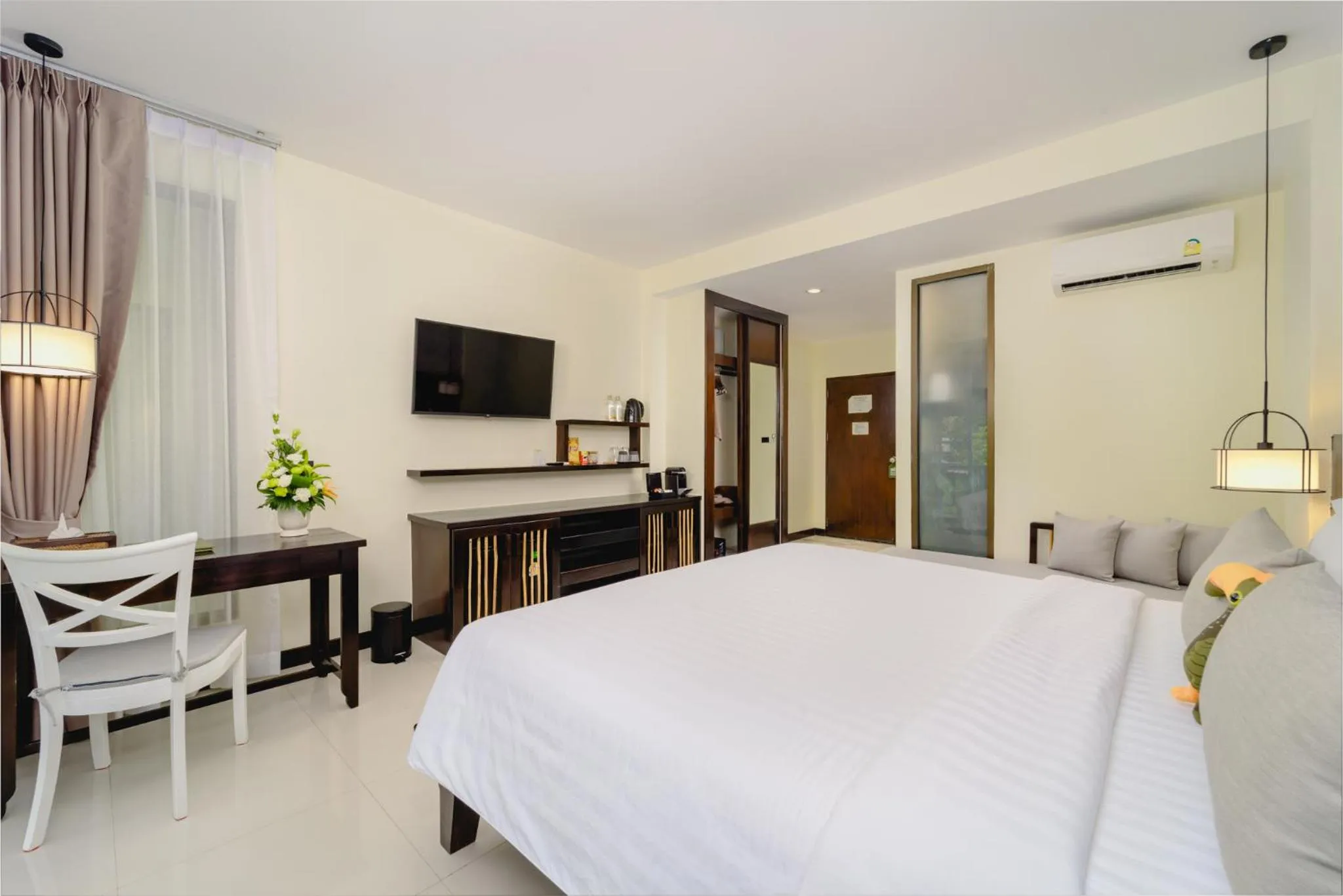 Bed in Railay Princess Resort & Spa