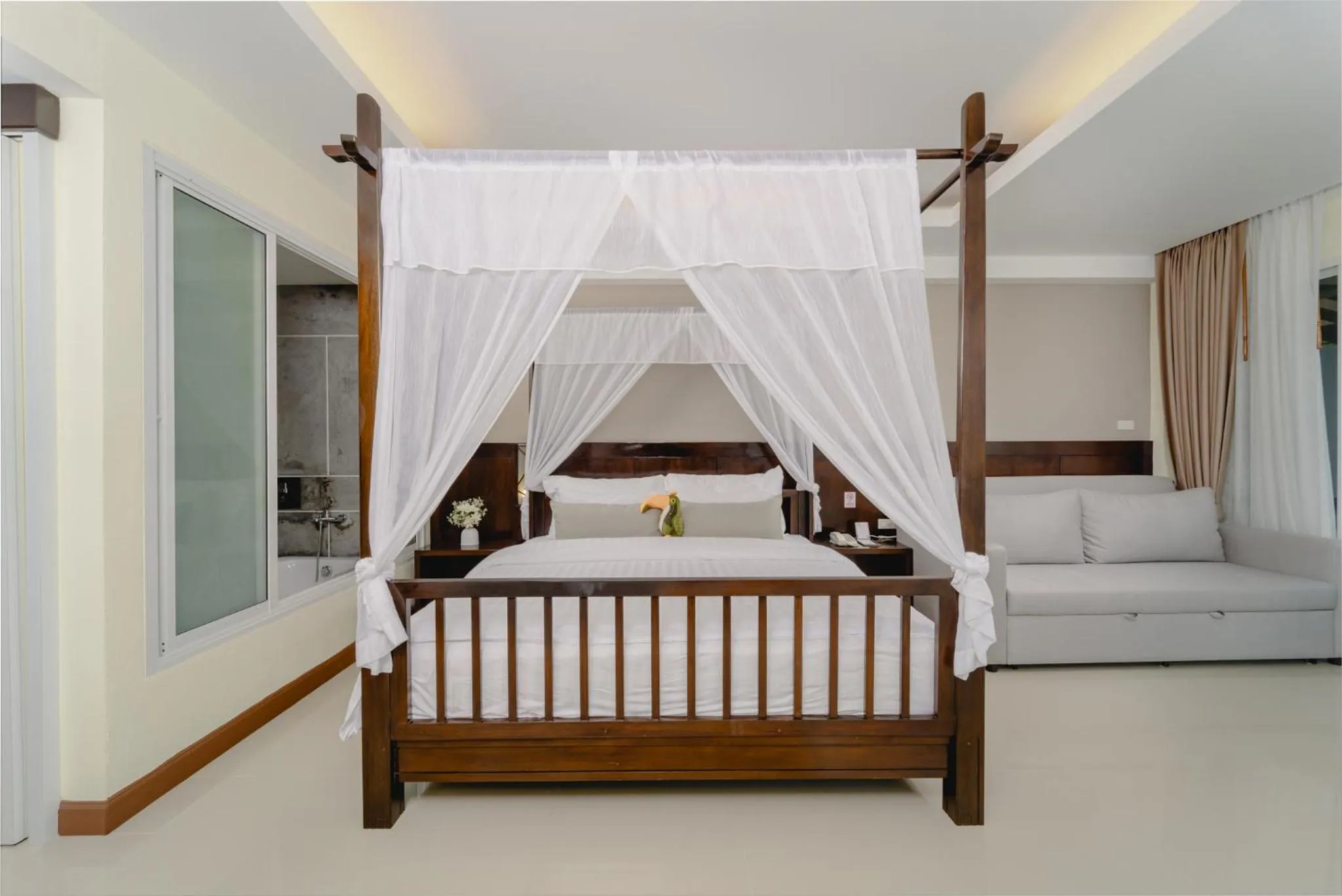 Bathroom, Bed in Railay Princess Resort & Spa