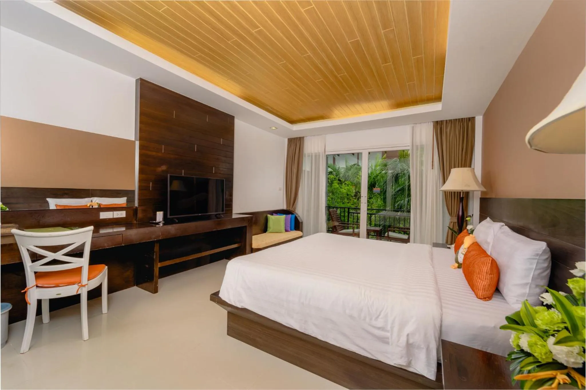 Bed in Railay Princess Resort & Spa