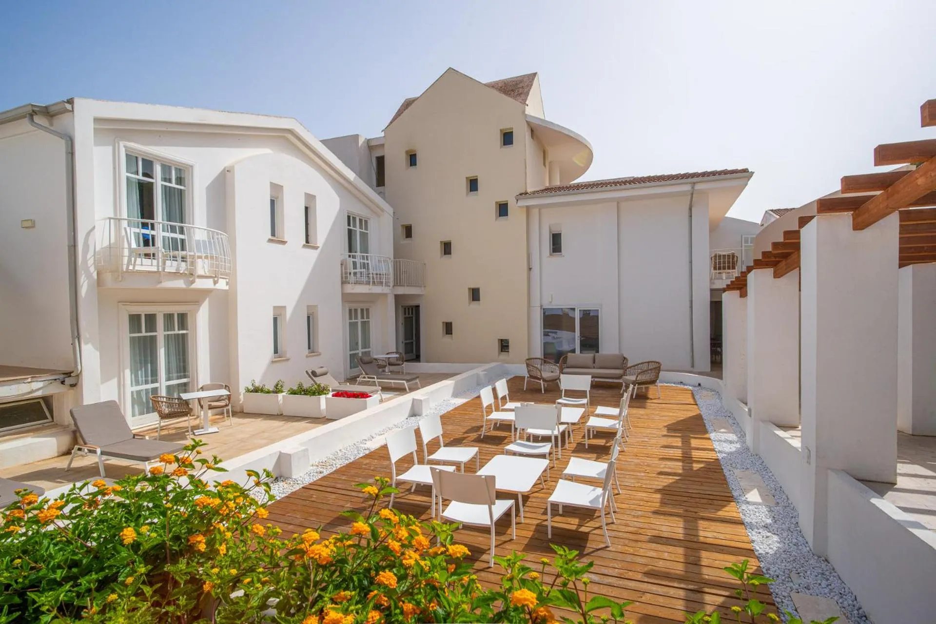 Patio in Felix Hotels - Hotel La Coluccia