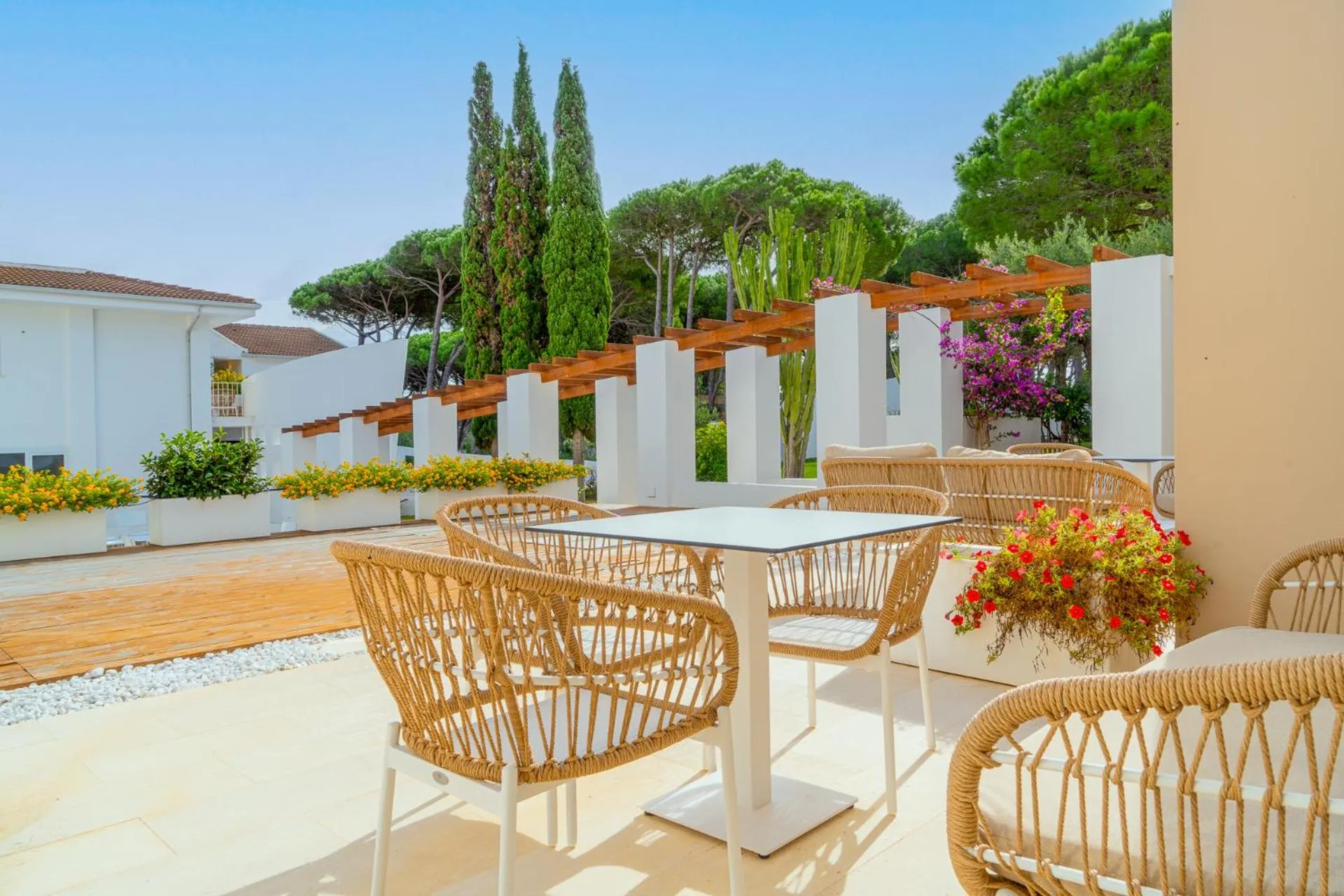 Patio in Felix Hotels - Hotel La Coluccia