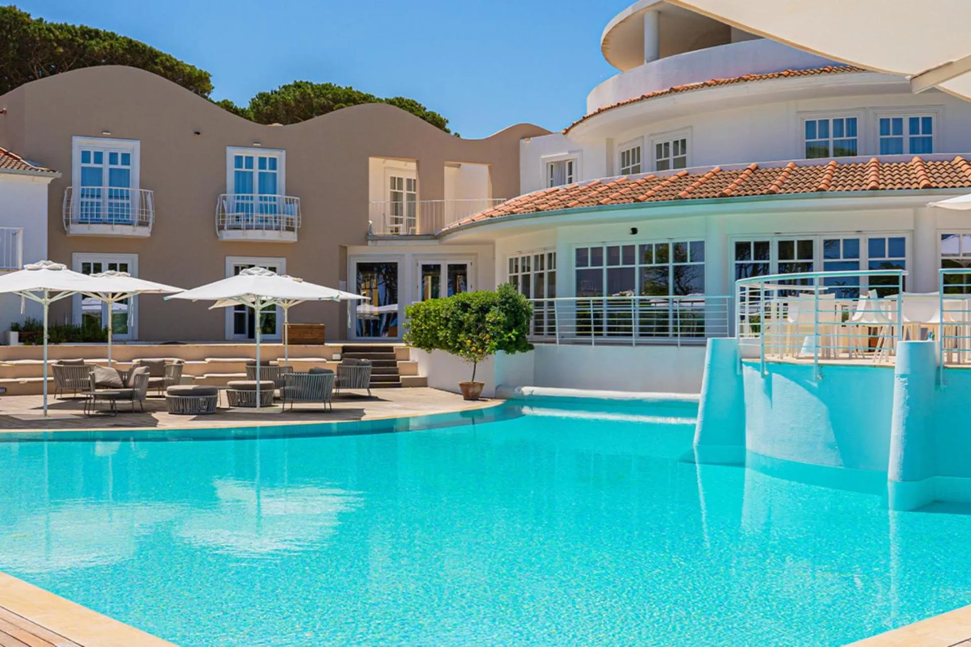 Swimming pool in Felix Hotels - Hotel La Coluccia