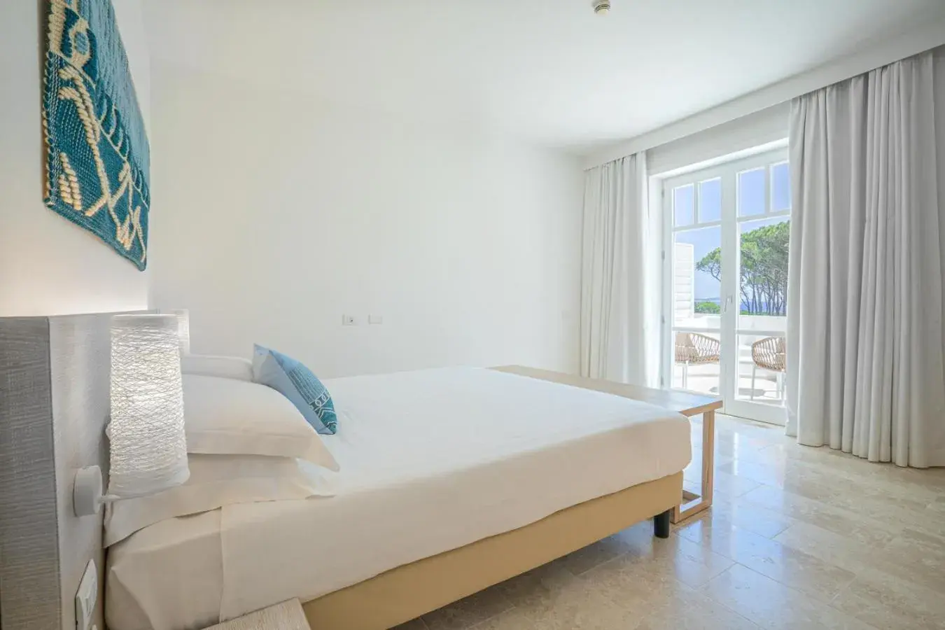 Deluxe Double Room with Balcony and Sea View in Felix Hotels - Hotel La Coluccia Deluxe Double Room with Balcony and Sea View in Felix Hotels - Hotel La Coluccia