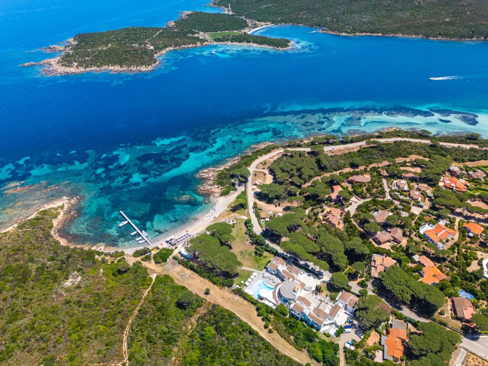Bird's eye view in Felix Hotels - Hotel La Coluccia