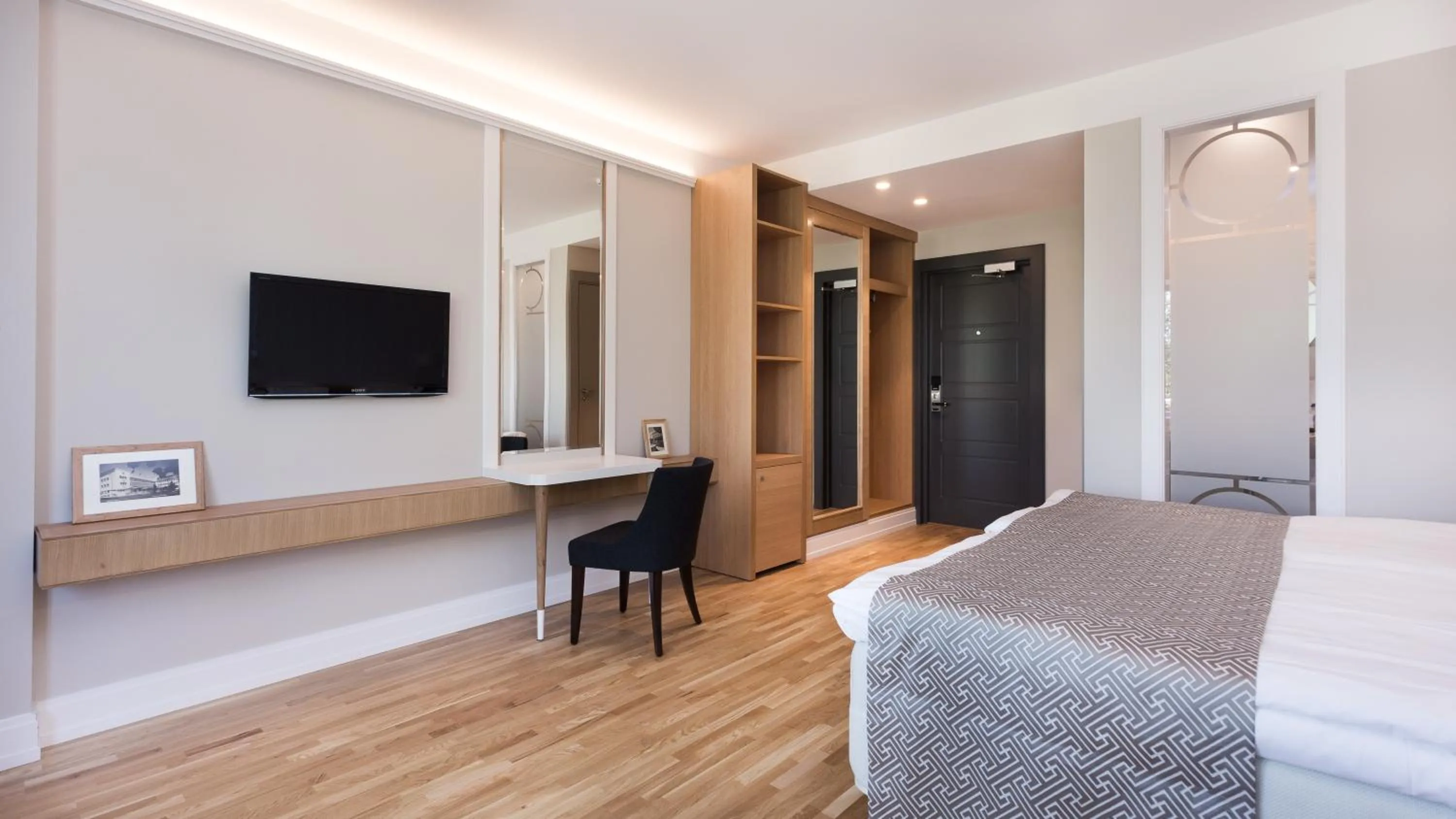 Photo of the whole room, Bed in Rannahotell