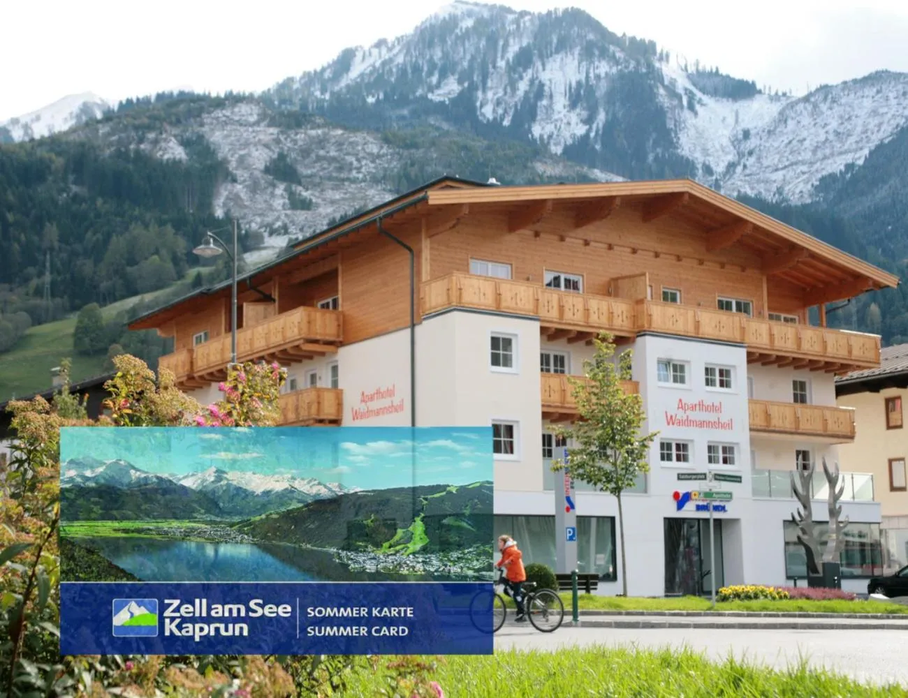 Mountain view in Aparthotel Waidmannsheil