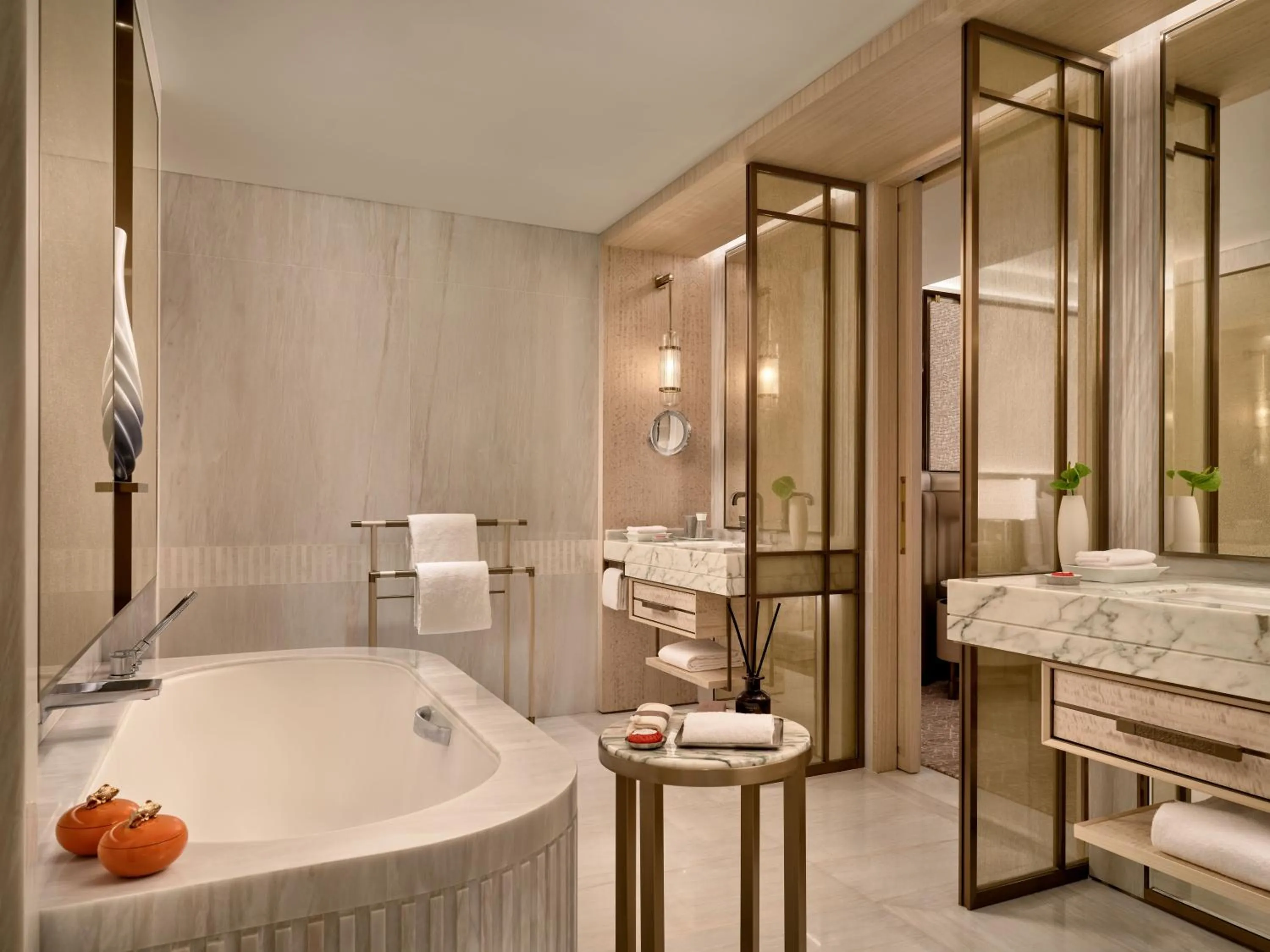 Bathroom in Marina Bay Sands