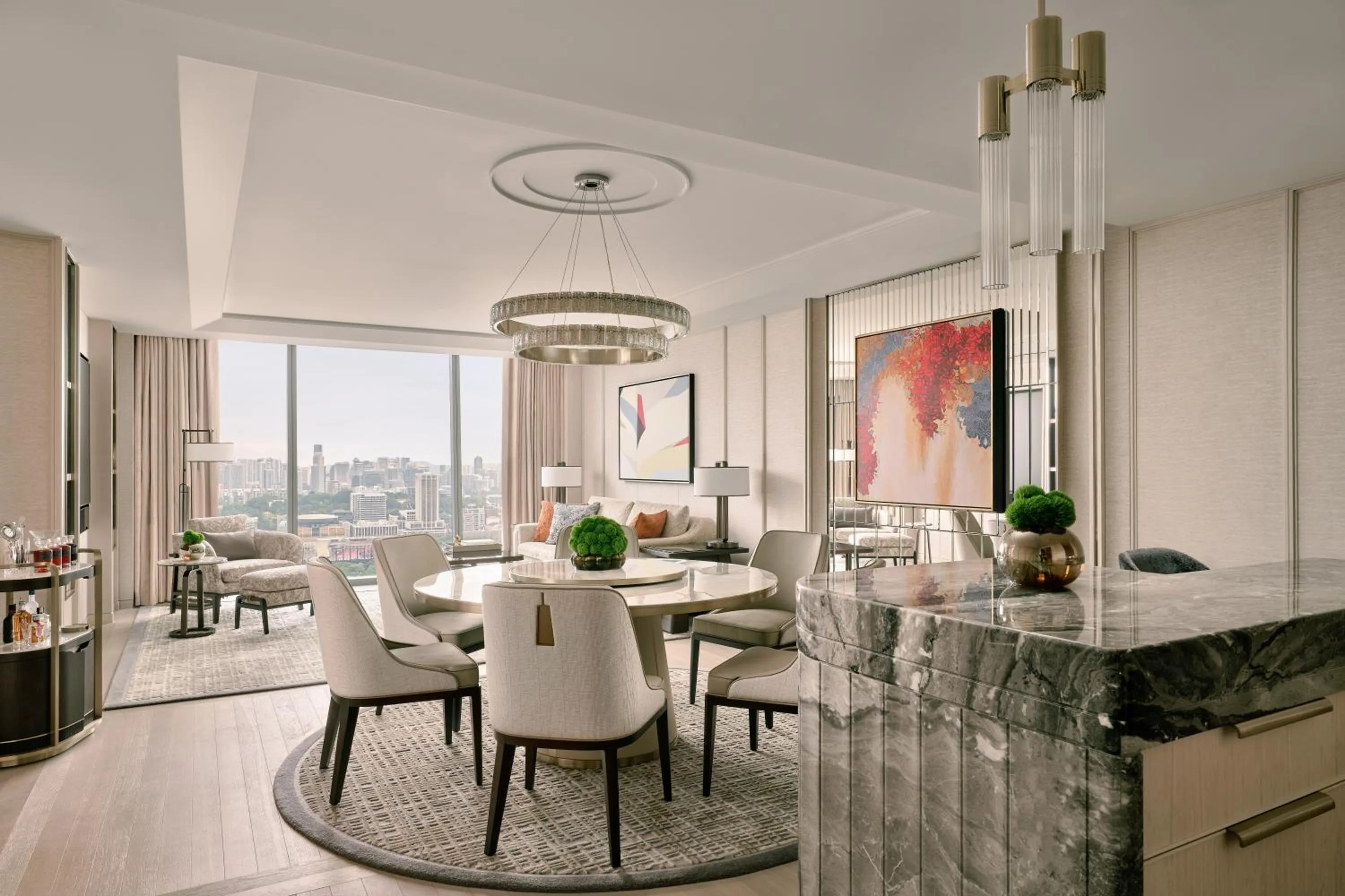 Living room in Marina Bay Sands