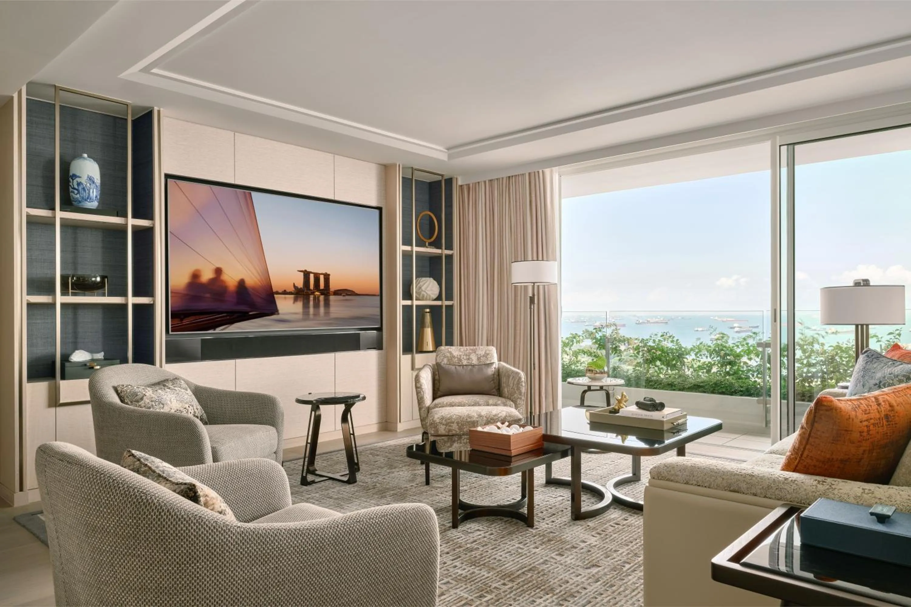 Living room in Marina Bay Sands